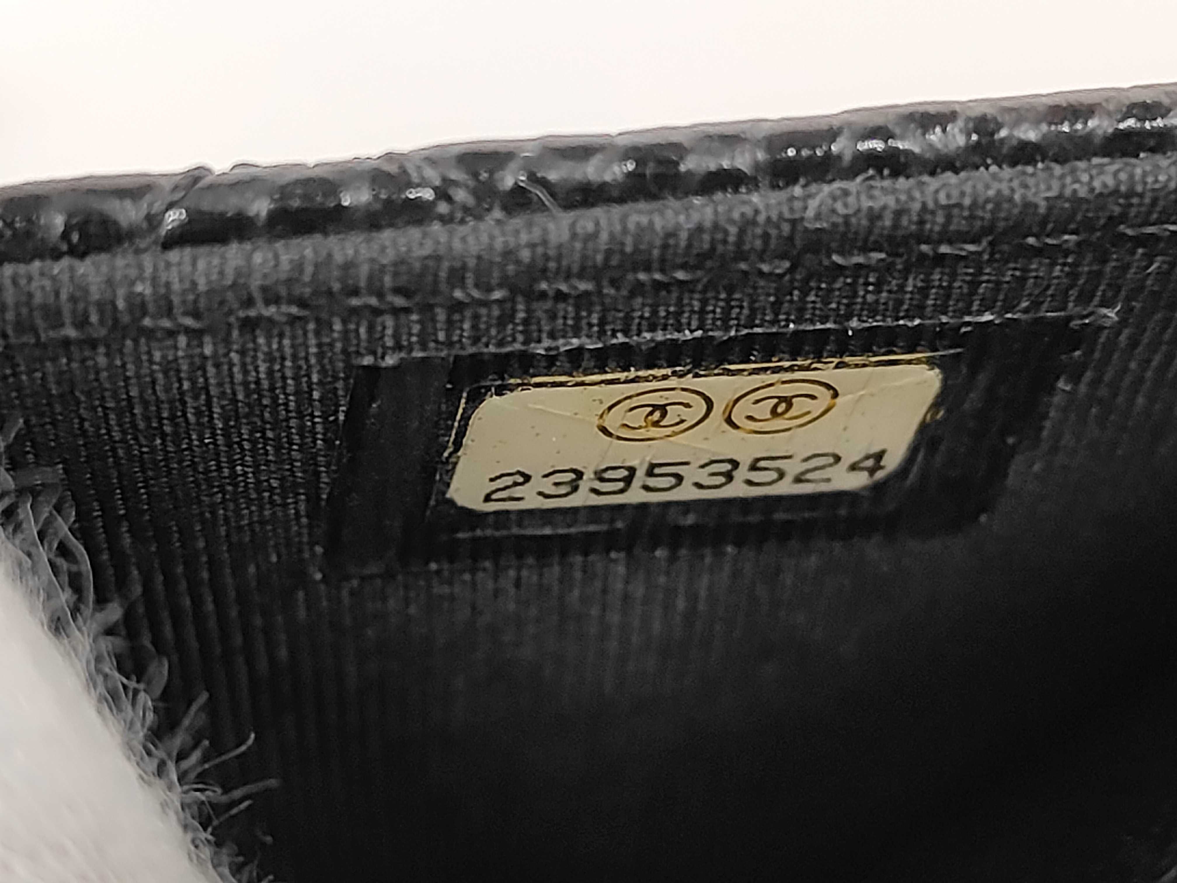 Matelassé Chain Wallet, Series 23, Caviar Leather, Black, Silver Hardware, Shoulder Bag — view 13