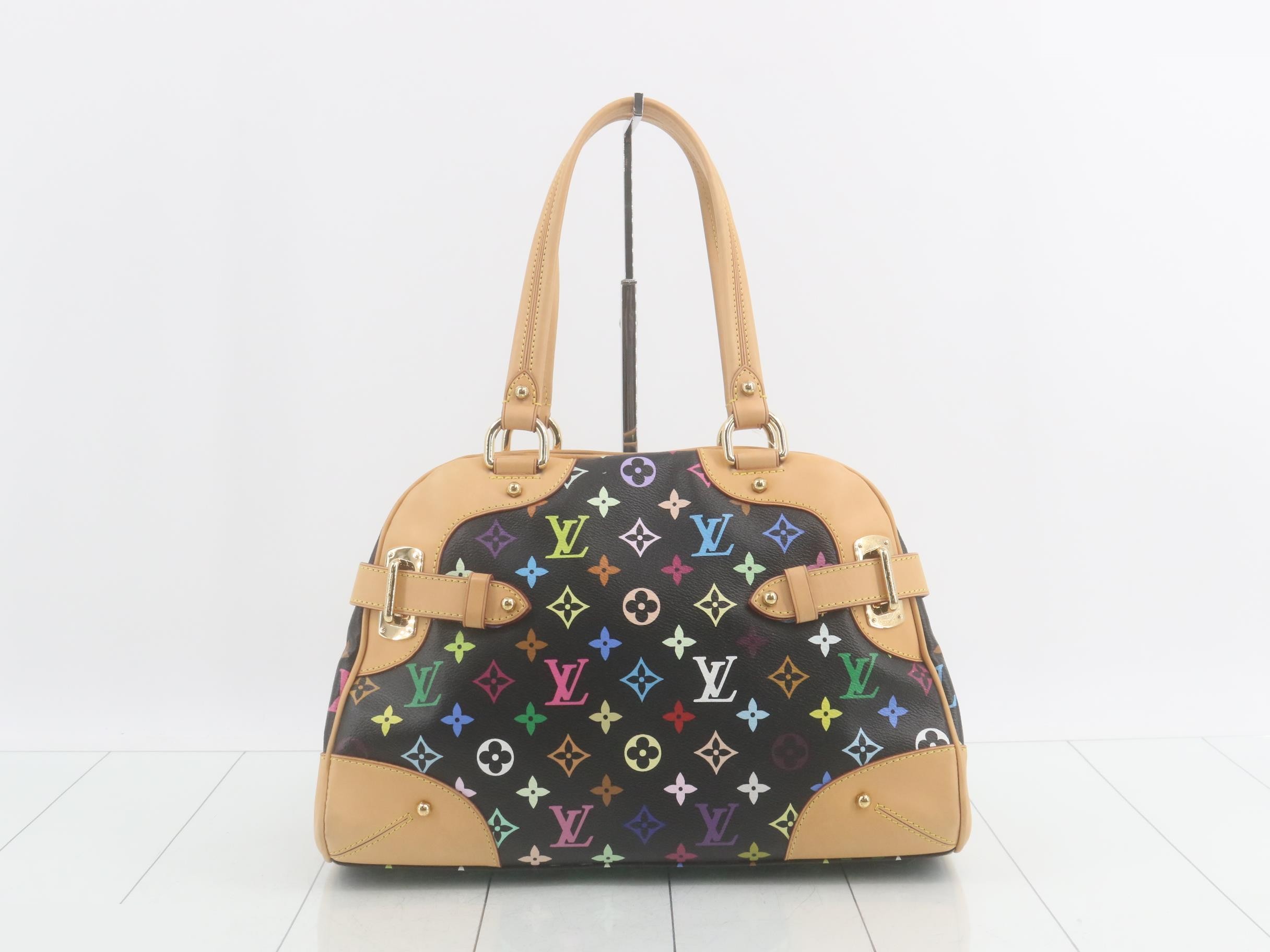 Monogram Multicolor Claudia Noir Handbag — view 2