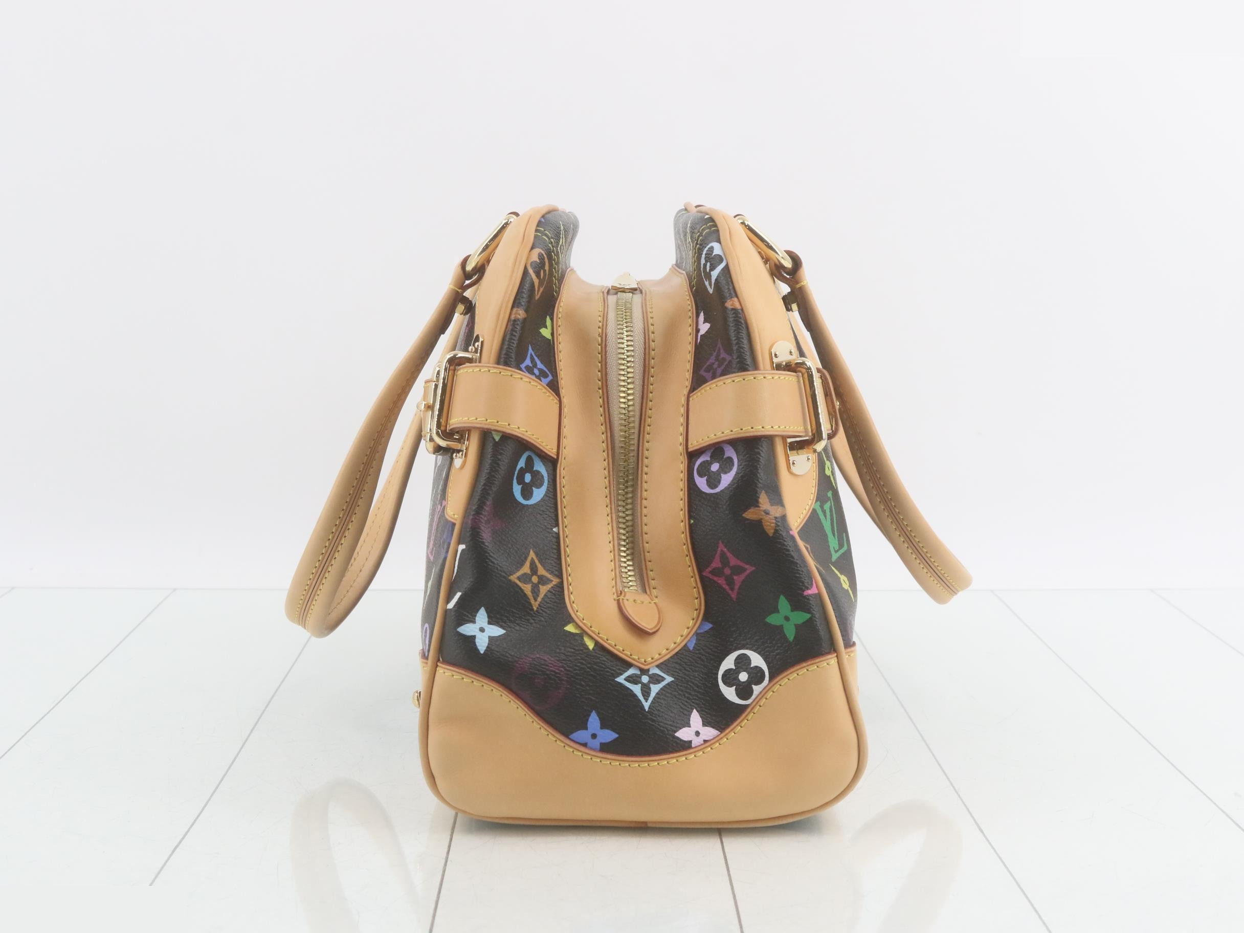 Monogram Multicolor Claudia Noir Handbag — view 3