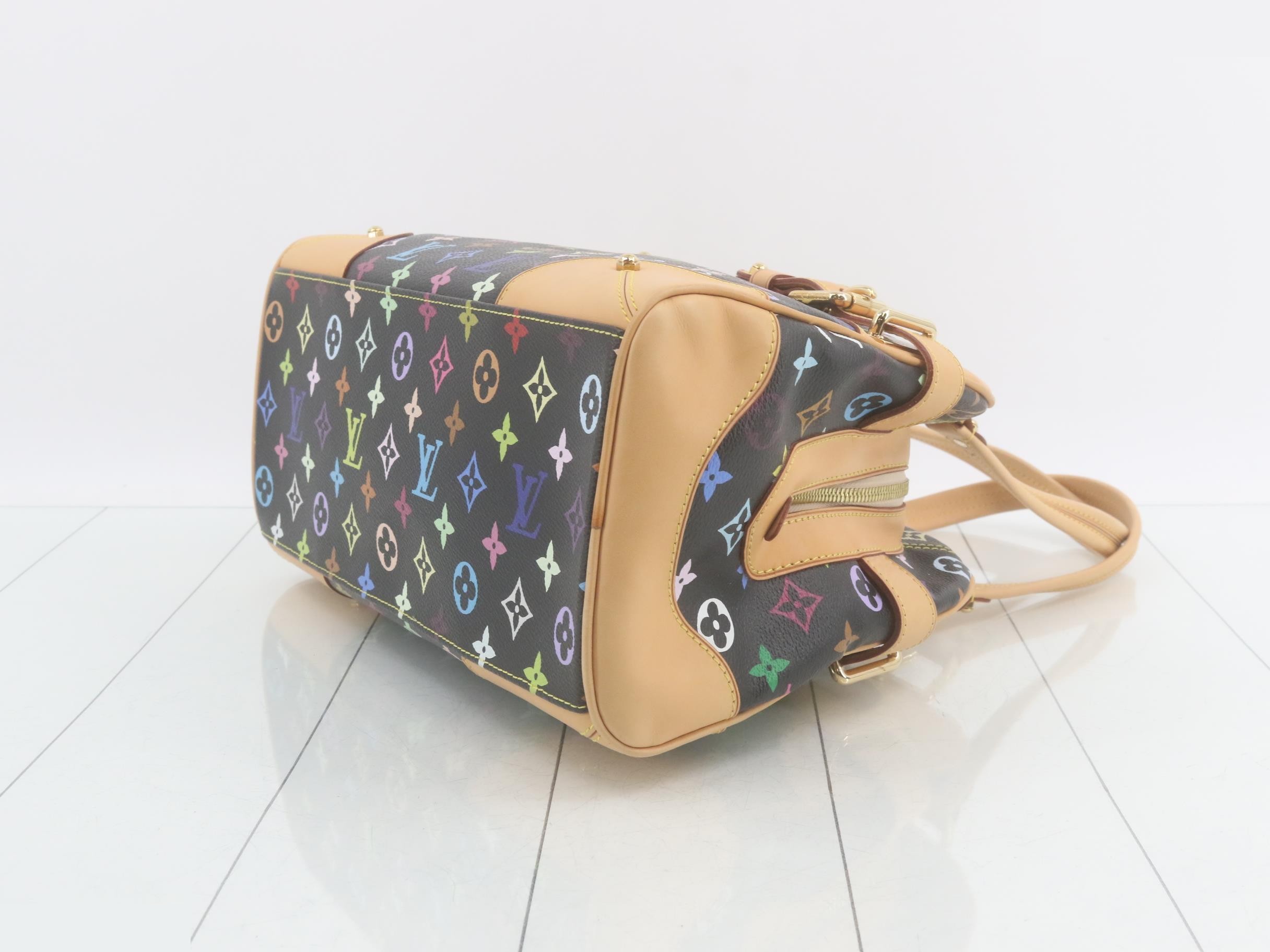 Monogram Multicolor Claudia Noir Handbag — view 6