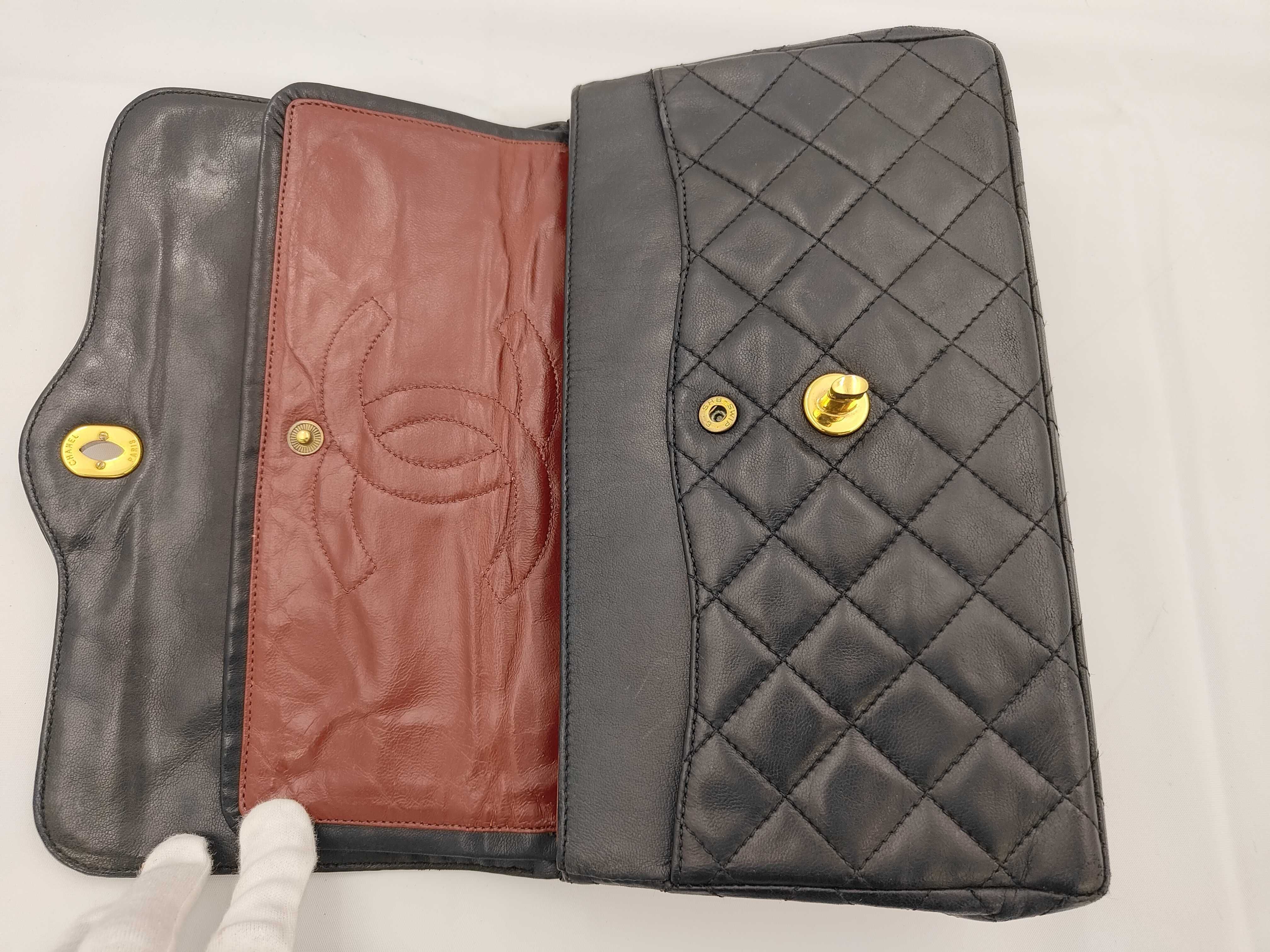 Matelassé Chain Shoulder Bag, Paris Limited Edition, Lambskin Shoulder Bag — view 9