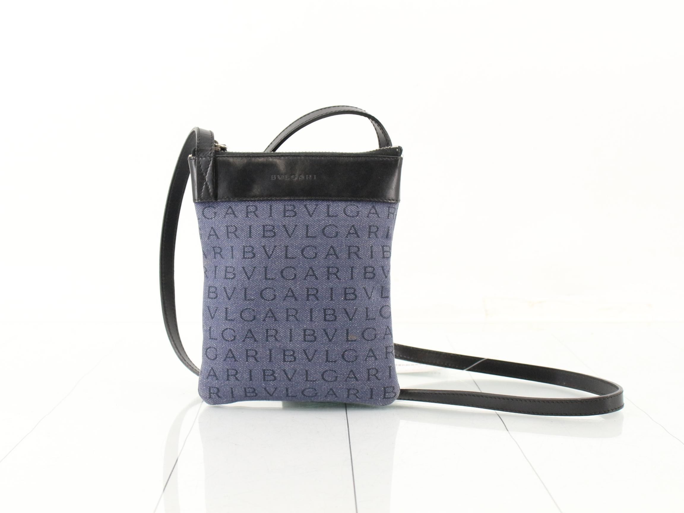 Logomania Shoulder Bag/Pochette - Canvas/Leather