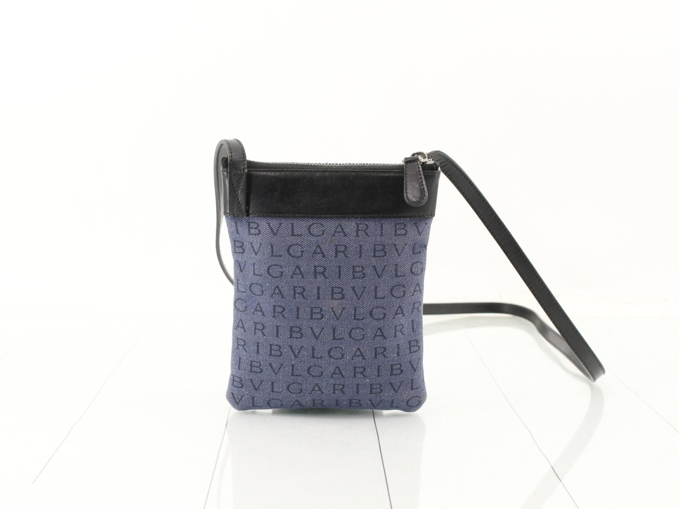 Logomania Shoulder Bag/Pochette - Canvas/Leather — view 2