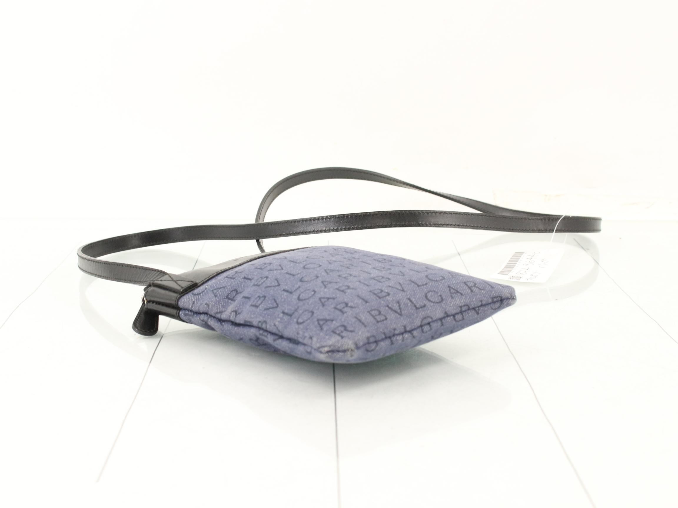 Logomania Shoulder Bag/Pochette - Canvas/Leather — view 5
