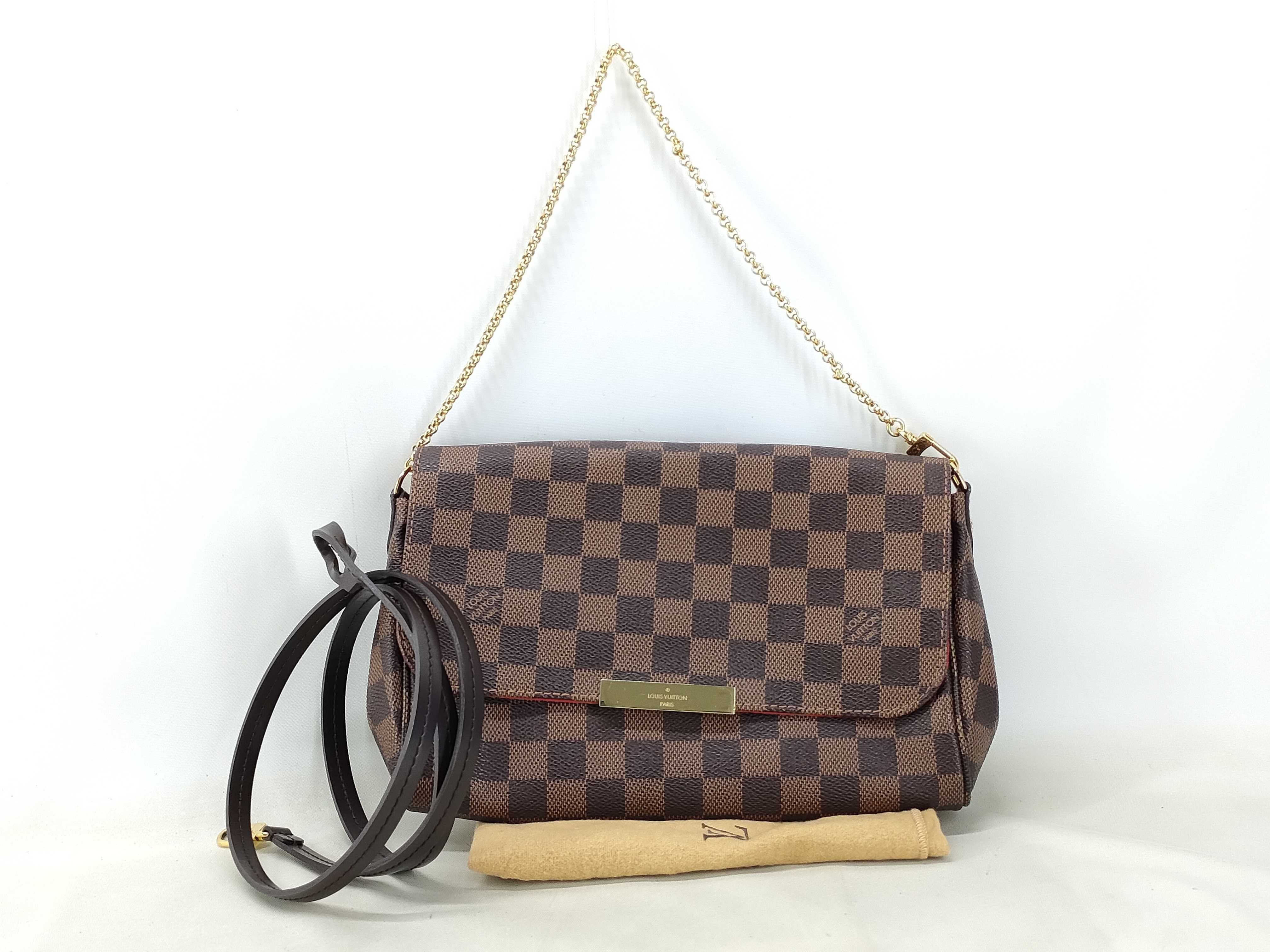 Damier Favorite PM N41276 DU2169 Shoulder Bag