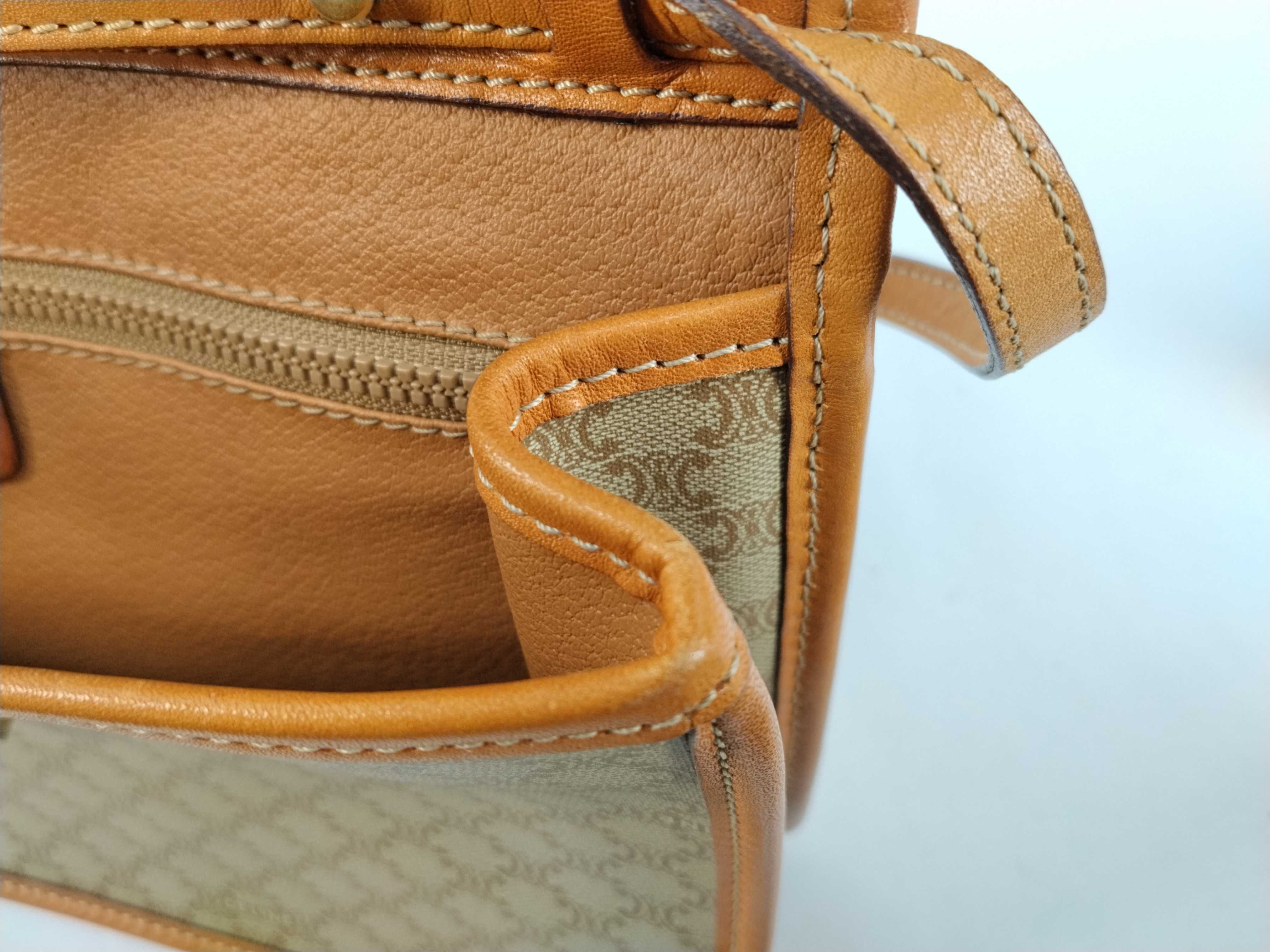 Macadam Shoulder Bag, PVC Leather, Brown Shoulder Bag — view 13