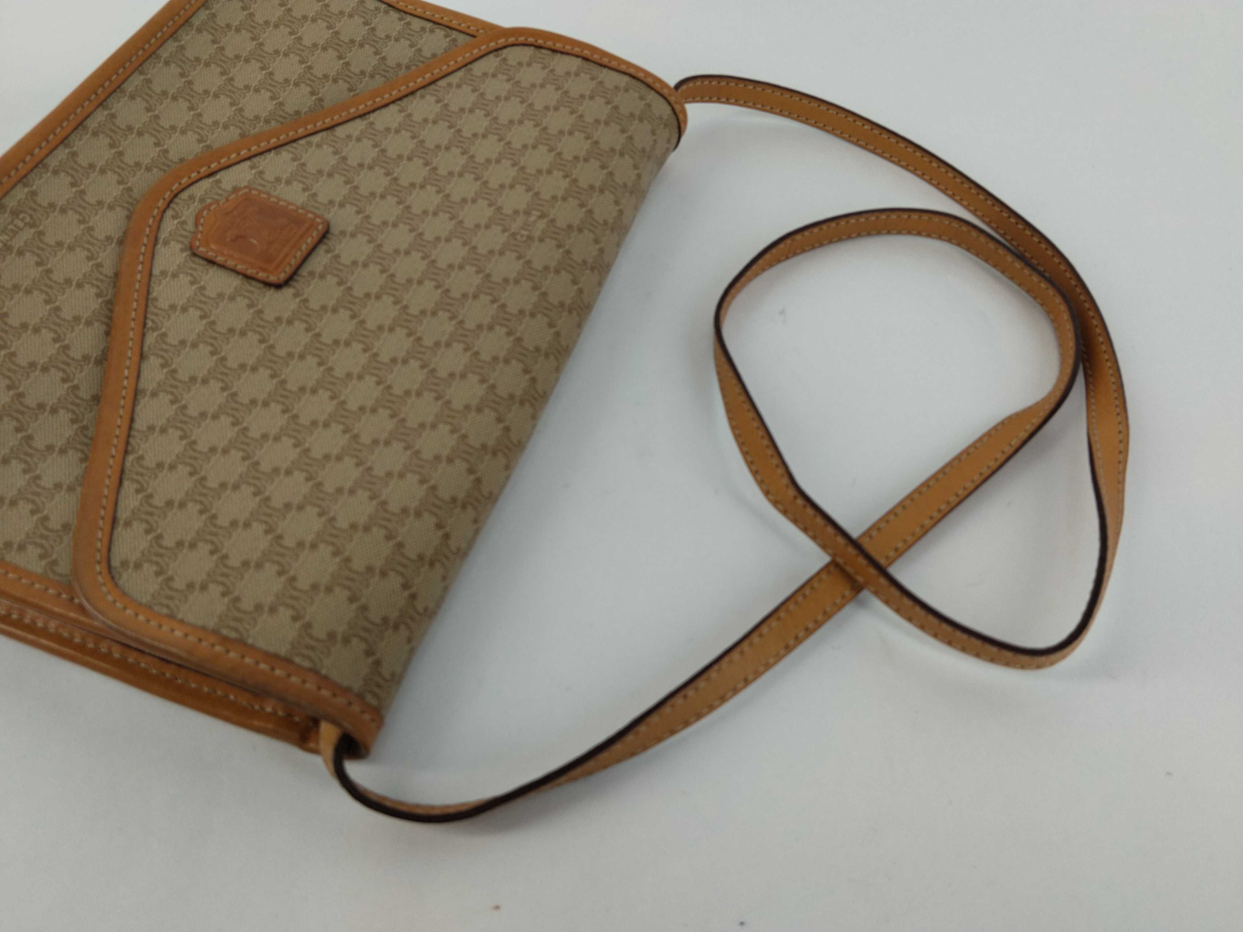 Macadam Shoulder Bag, PVC Leather, Brown Shoulder Bag — view 3