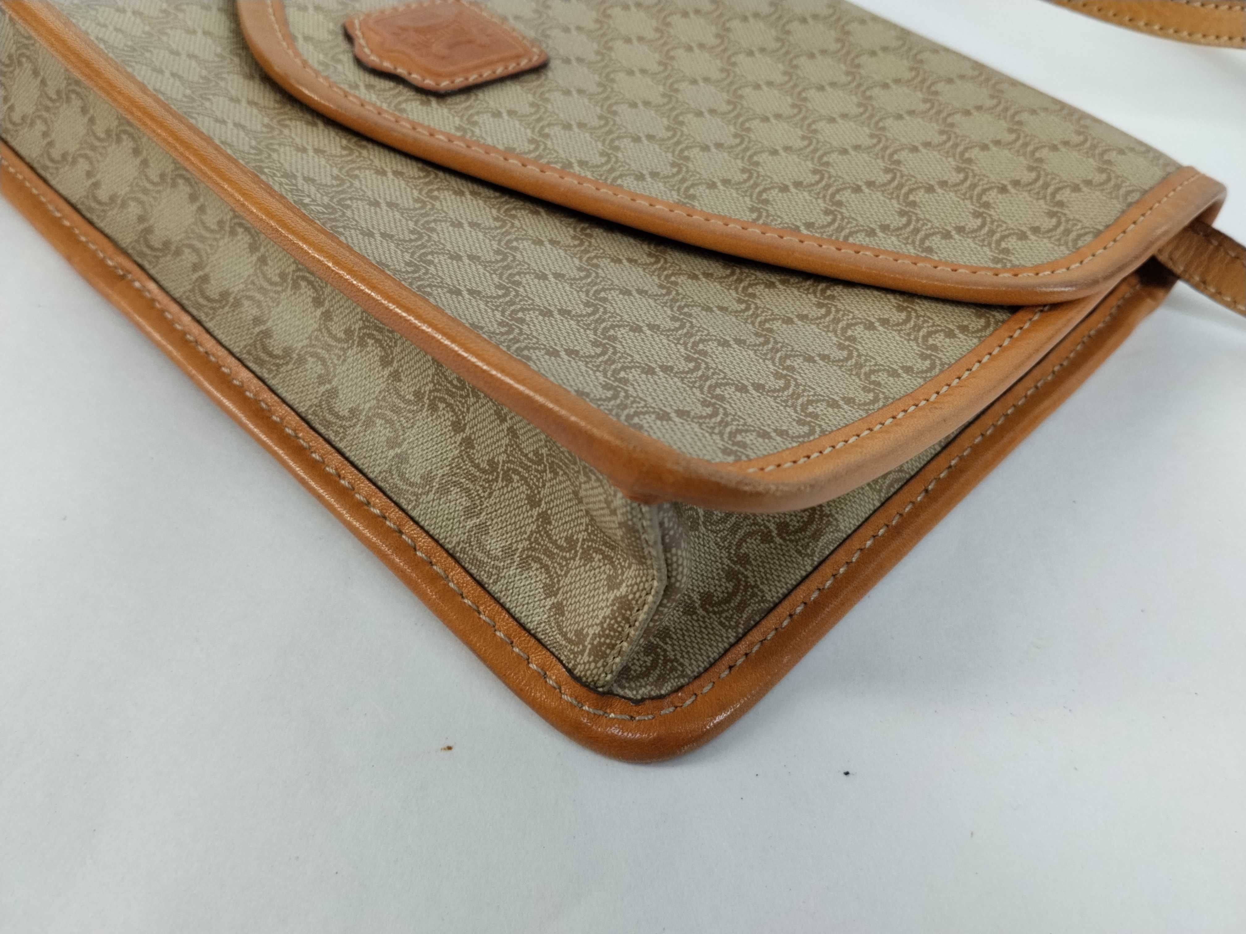 Macadam Shoulder Bag, PVC Leather, Brown Shoulder Bag — view 5