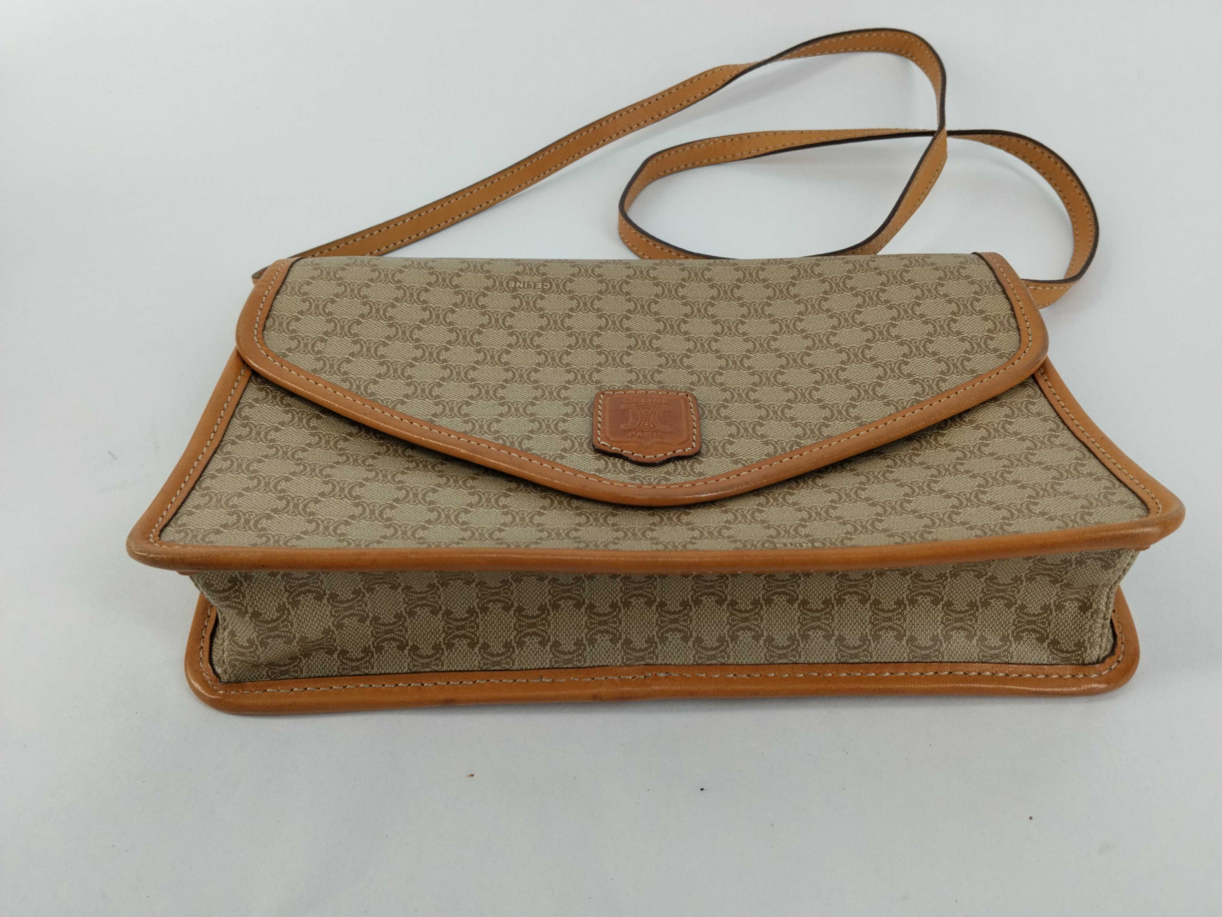 Macadam Shoulder Bag, PVC Leather, Brown Shoulder Bag — view 6