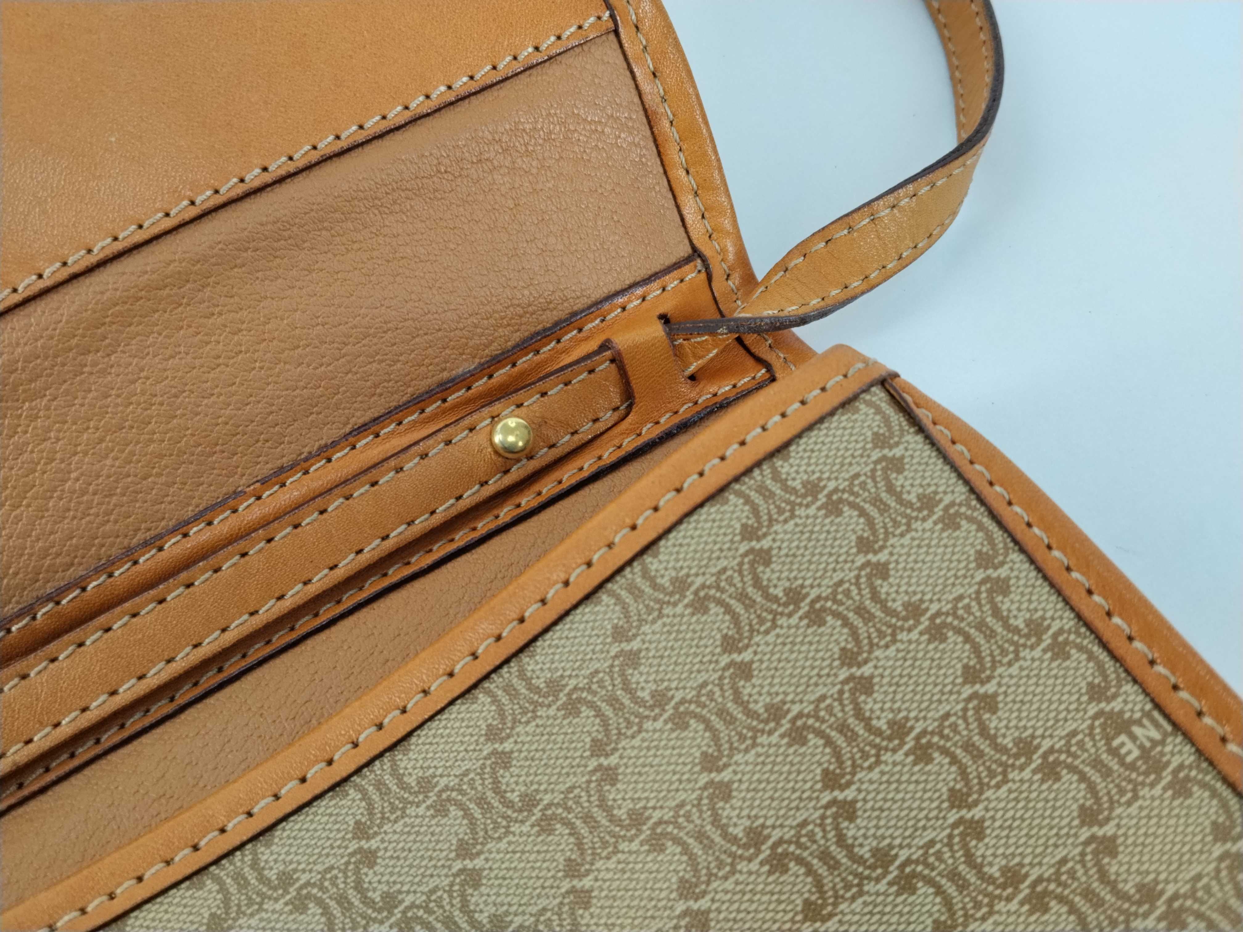 Macadam Shoulder Bag, PVC Leather, Brown Shoulder Bag — view 7