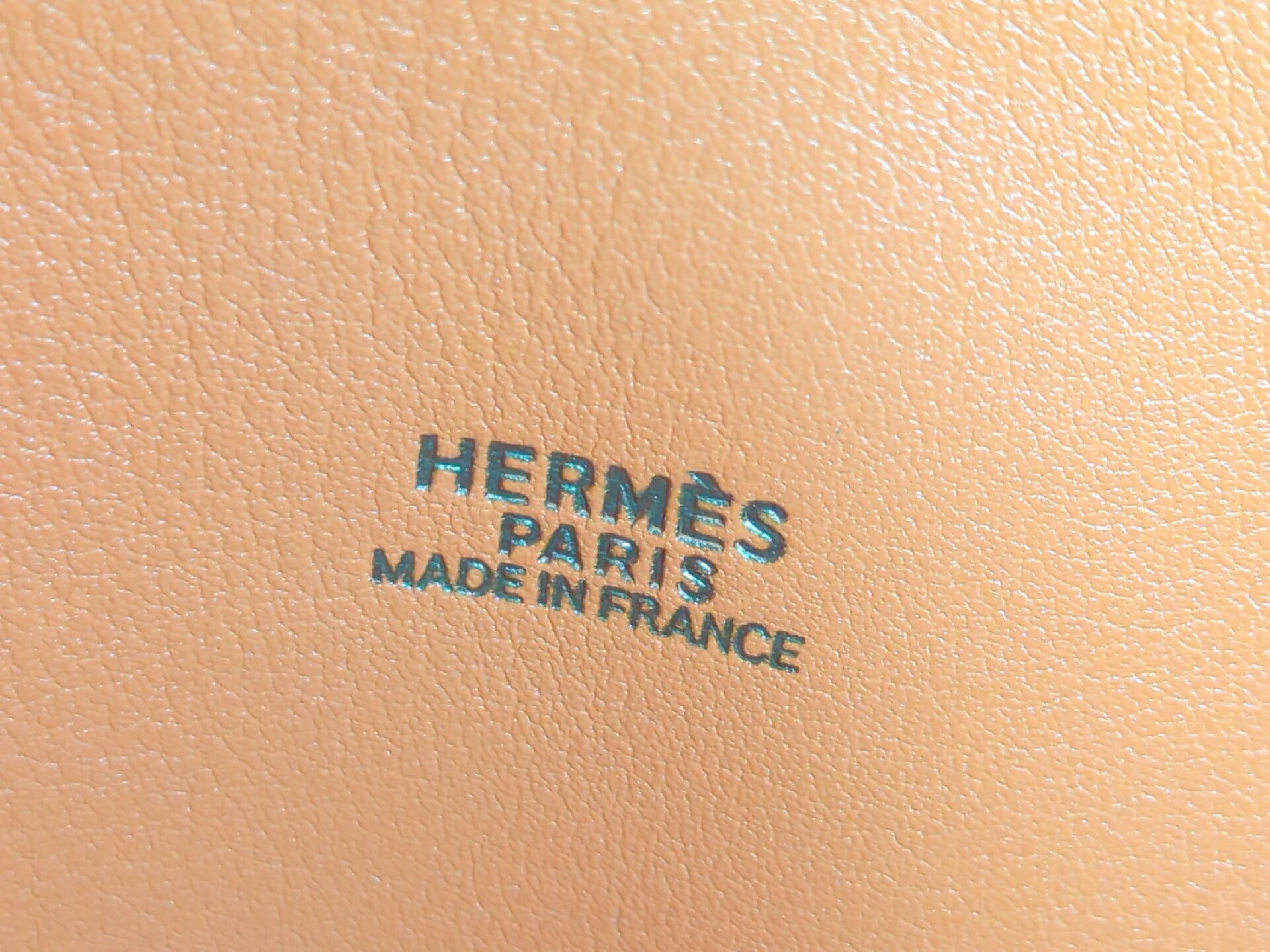 Bolide 35 Orange Gold Hardware B Stamp Tote Bag — view 11