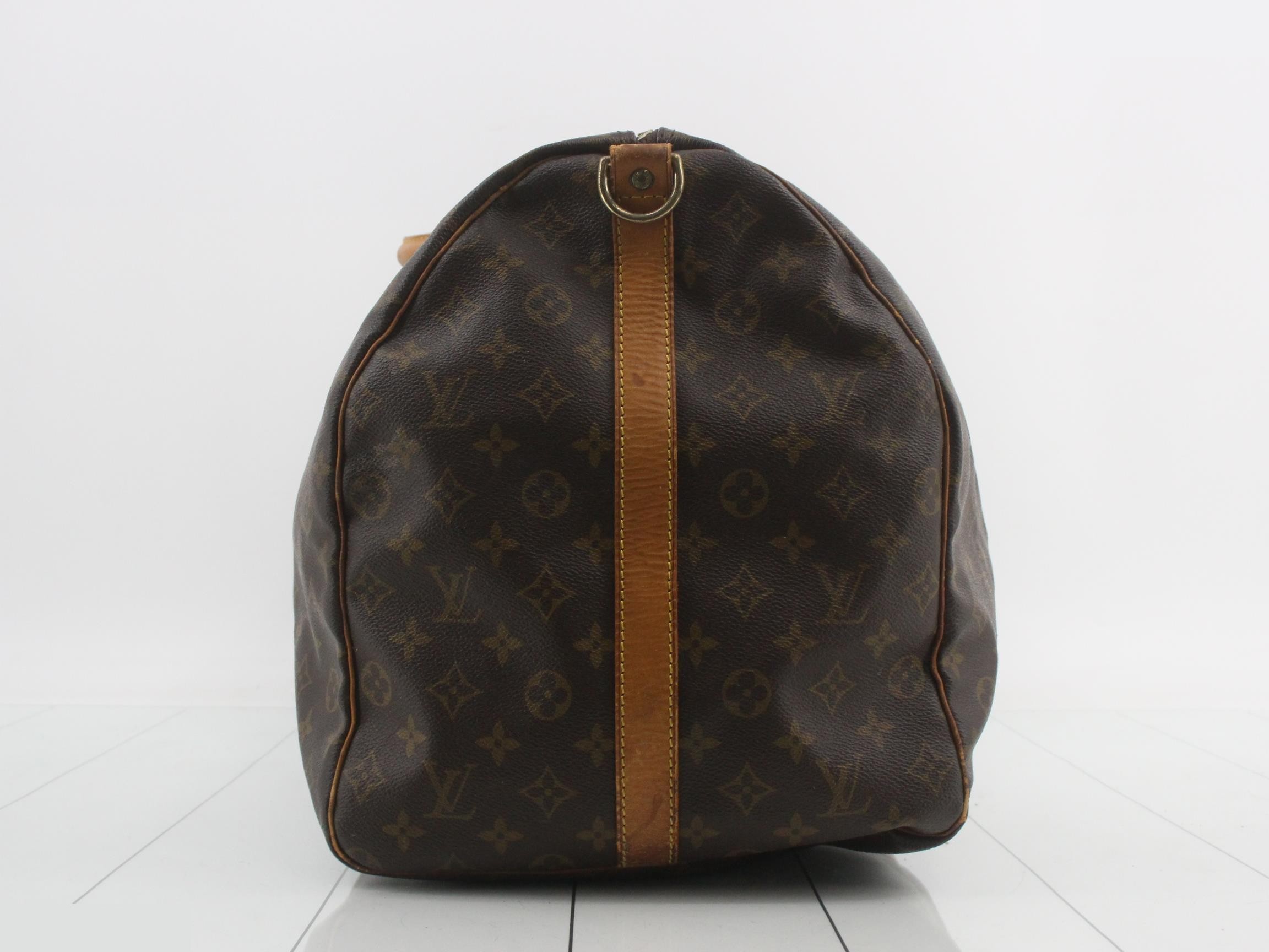 Monogram Keepall 60 Bandouliere Boston Bag — view 3