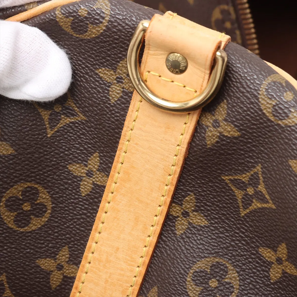 Monogram Keepall Bandouliere 50 M41416 TH0928 Brown — view 9