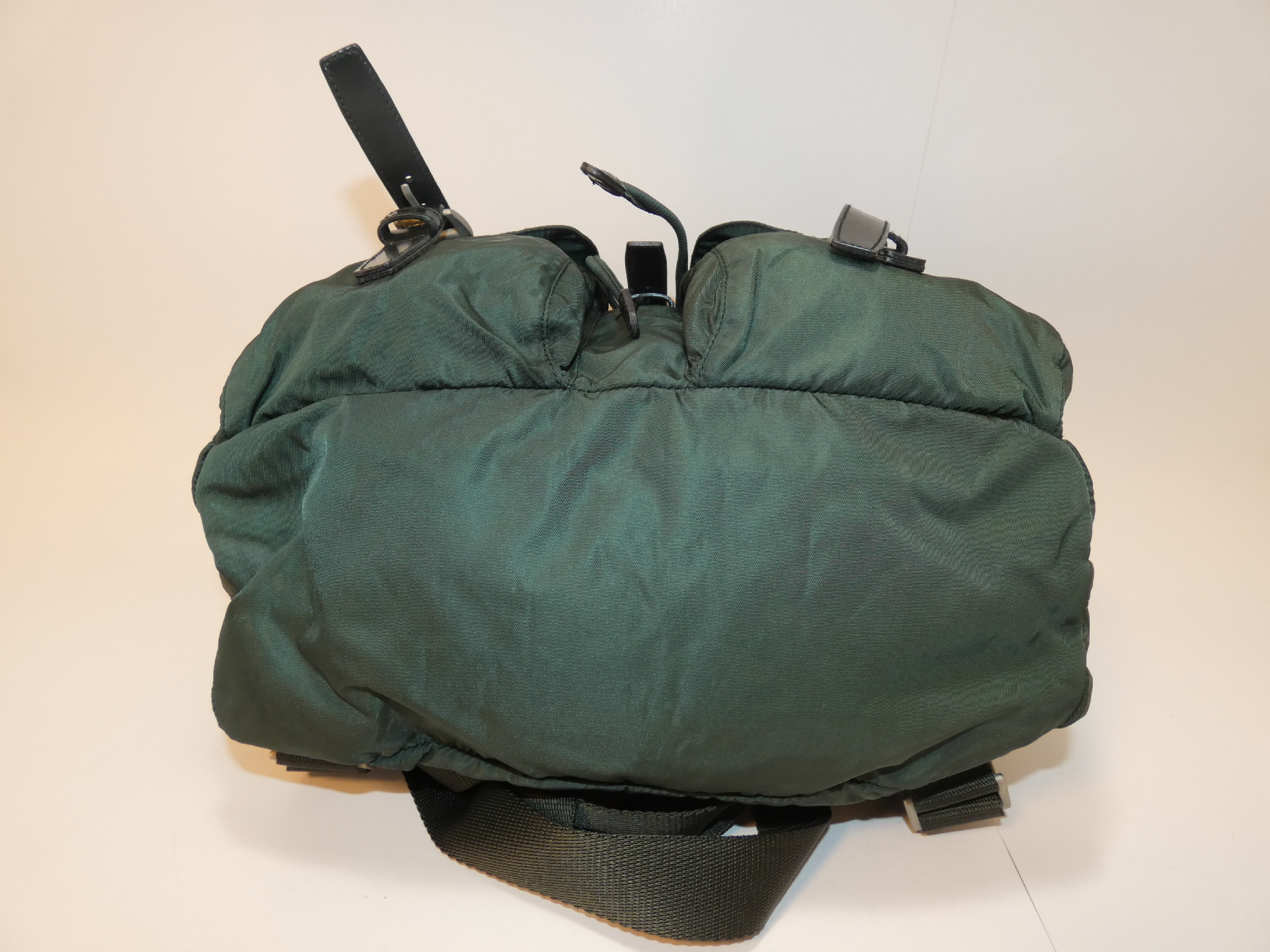 Front Belt Triangle Plate Nylon Backpack — view 5