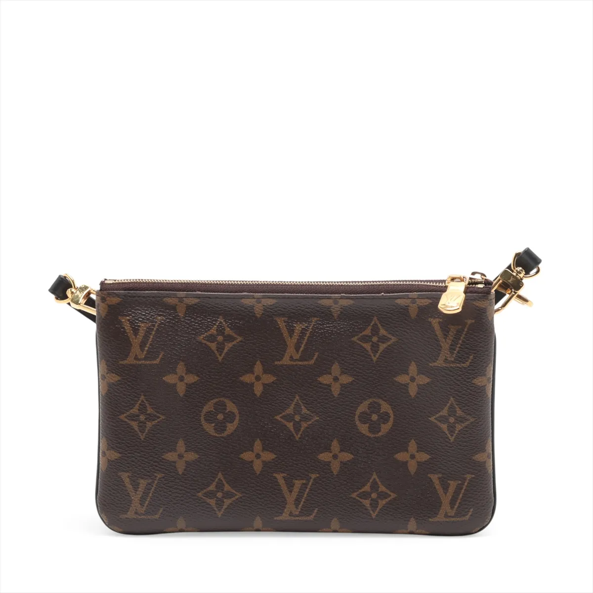 Giant Monogram Reverse Pochette Double Zip M69203 MI3290 Brown — view 2