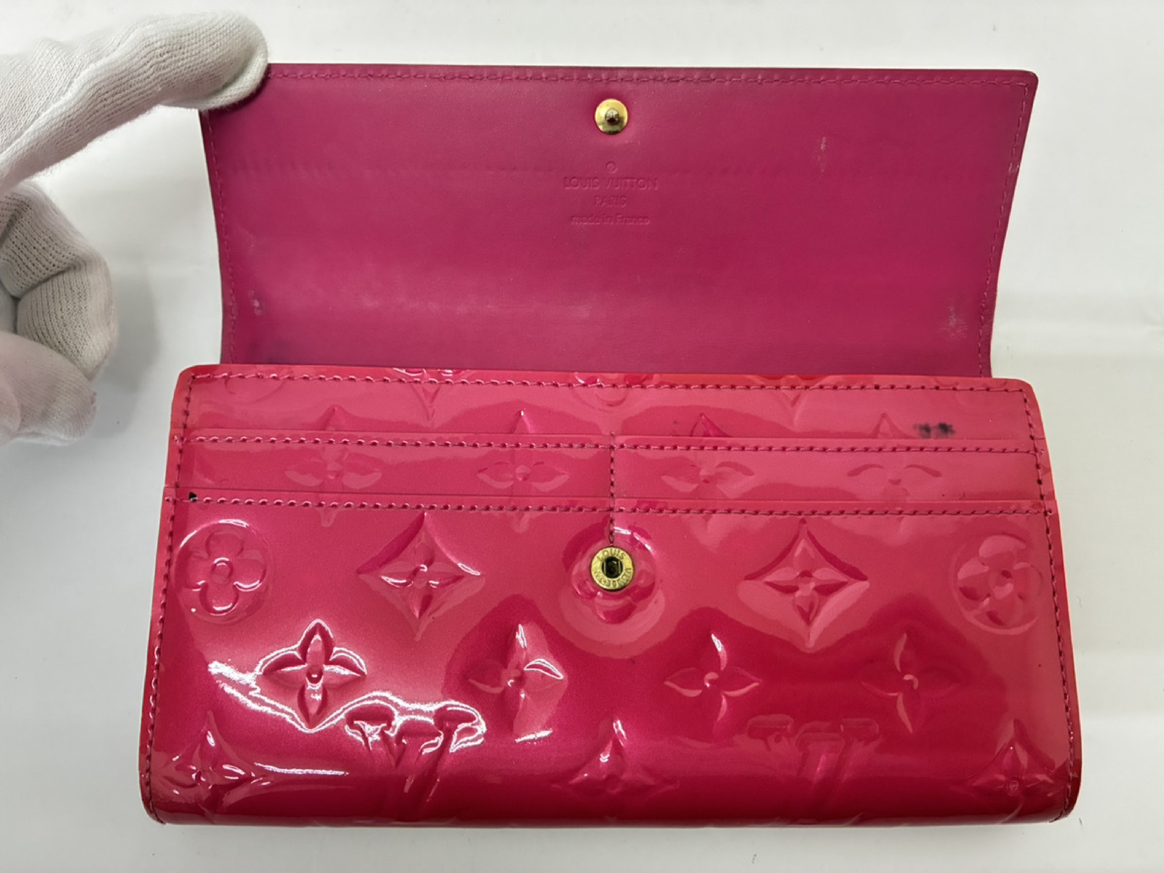 Portefeuille Sarah M93633 Vernis Wallet — view 7