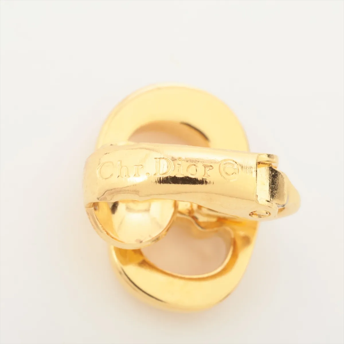 CD Logo Necklace GP Gold — view 11