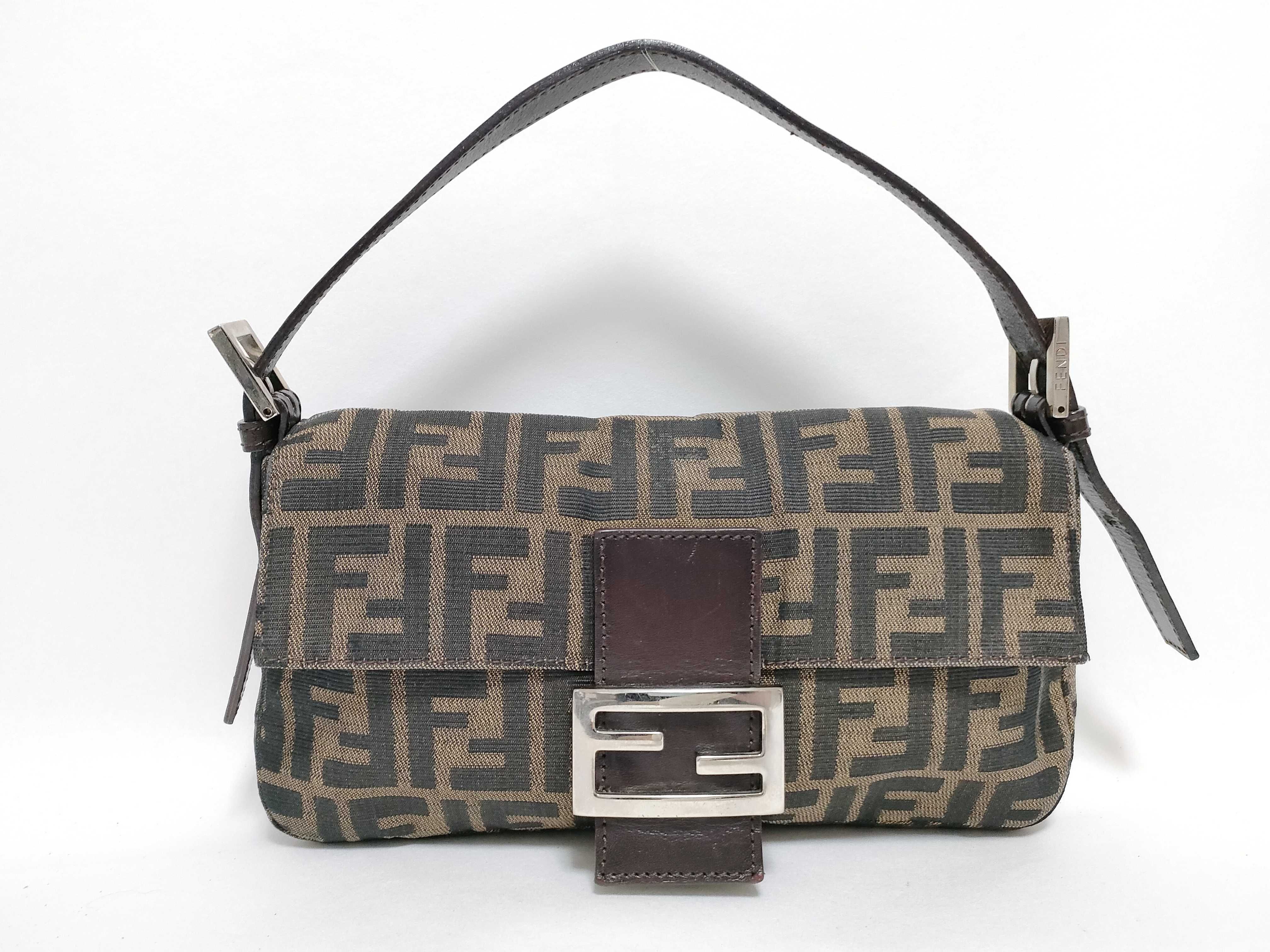 Zucca pattern Fendi Mamma Bucket Zucca Shoulder Bag