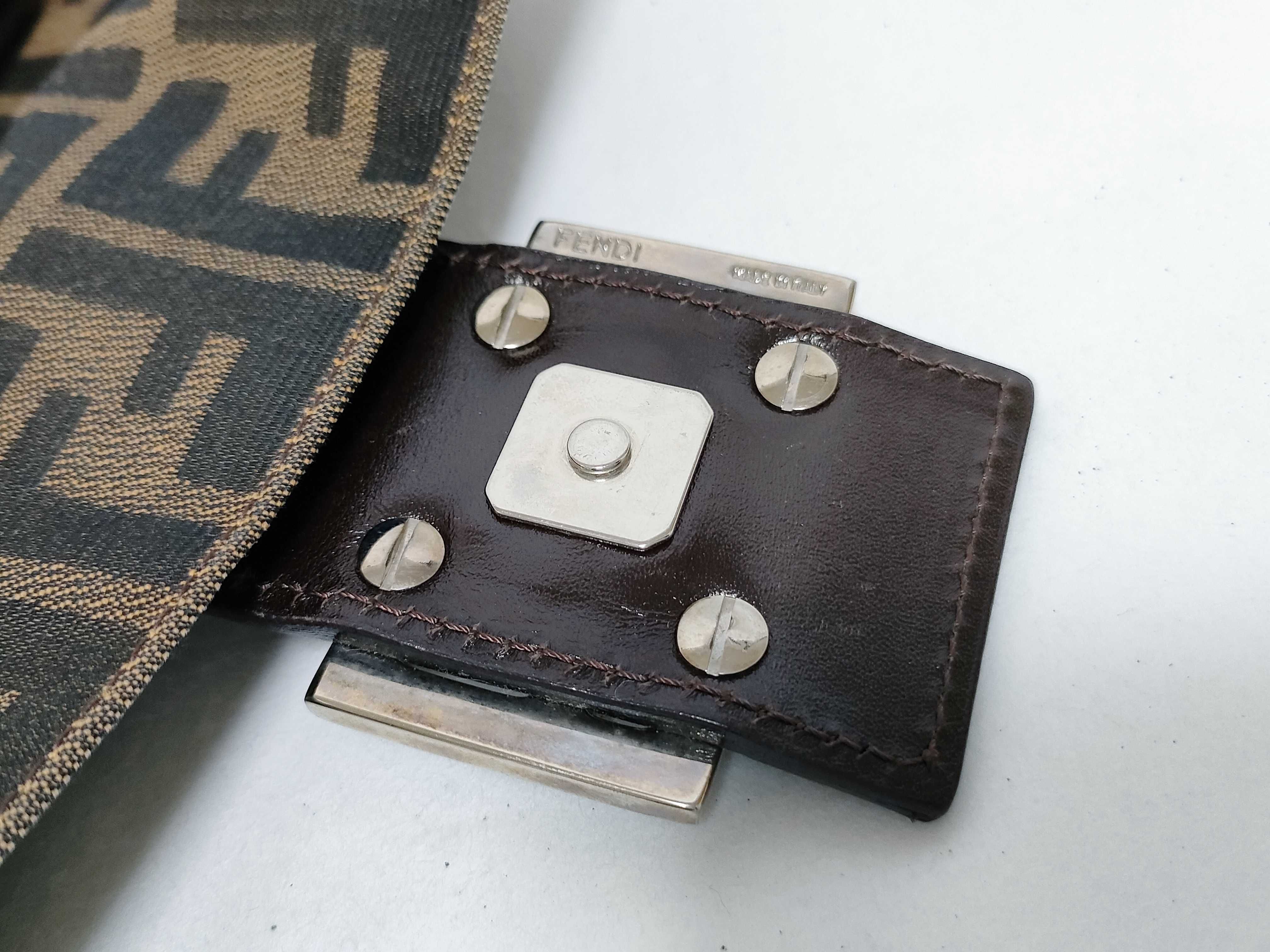 Zucca pattern Fendi Mamma Bucket Zucca Shoulder Bag — view 14