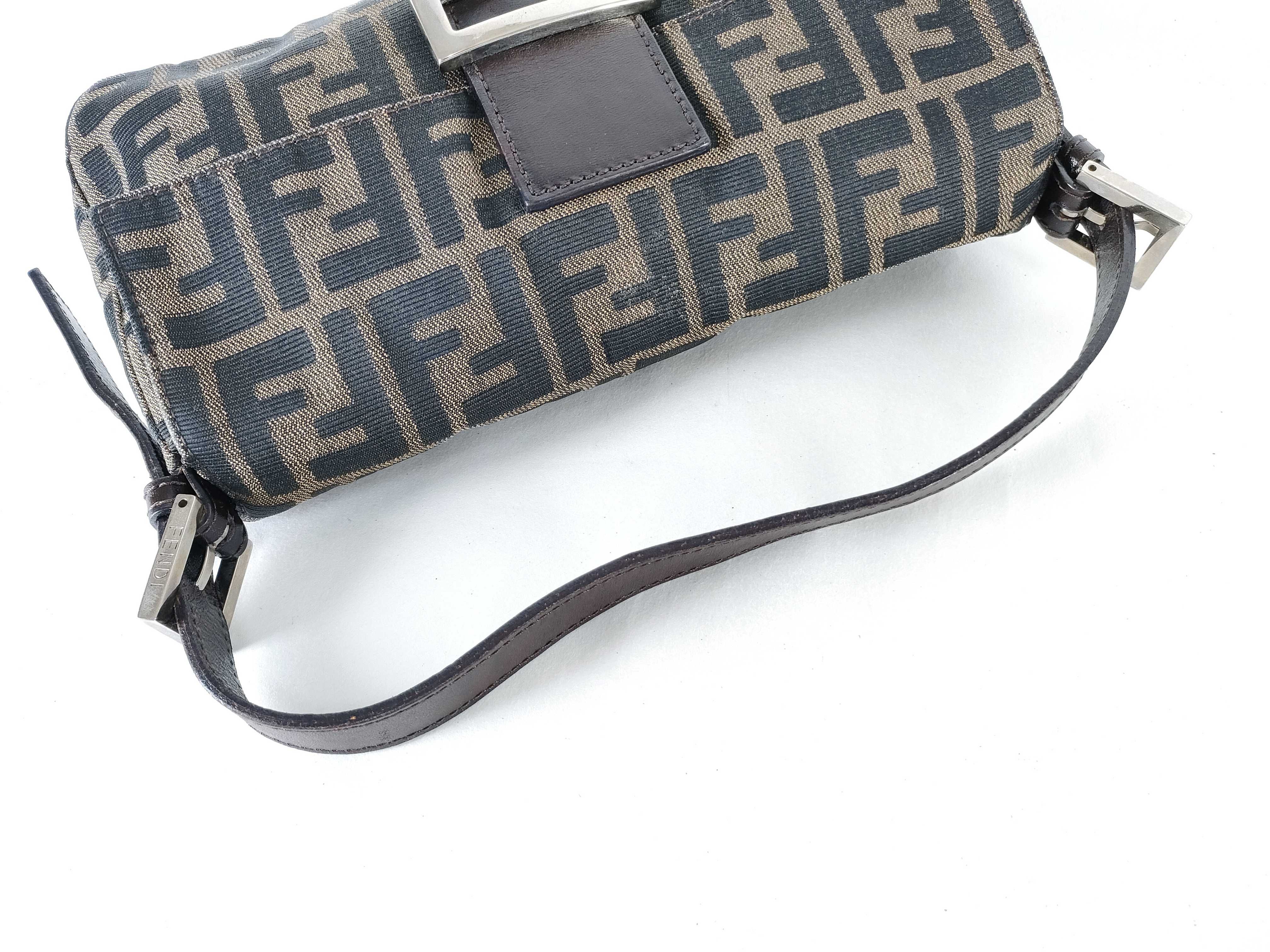 Zucca pattern Fendi Mamma Bucket Zucca Shoulder Bag — view 3
