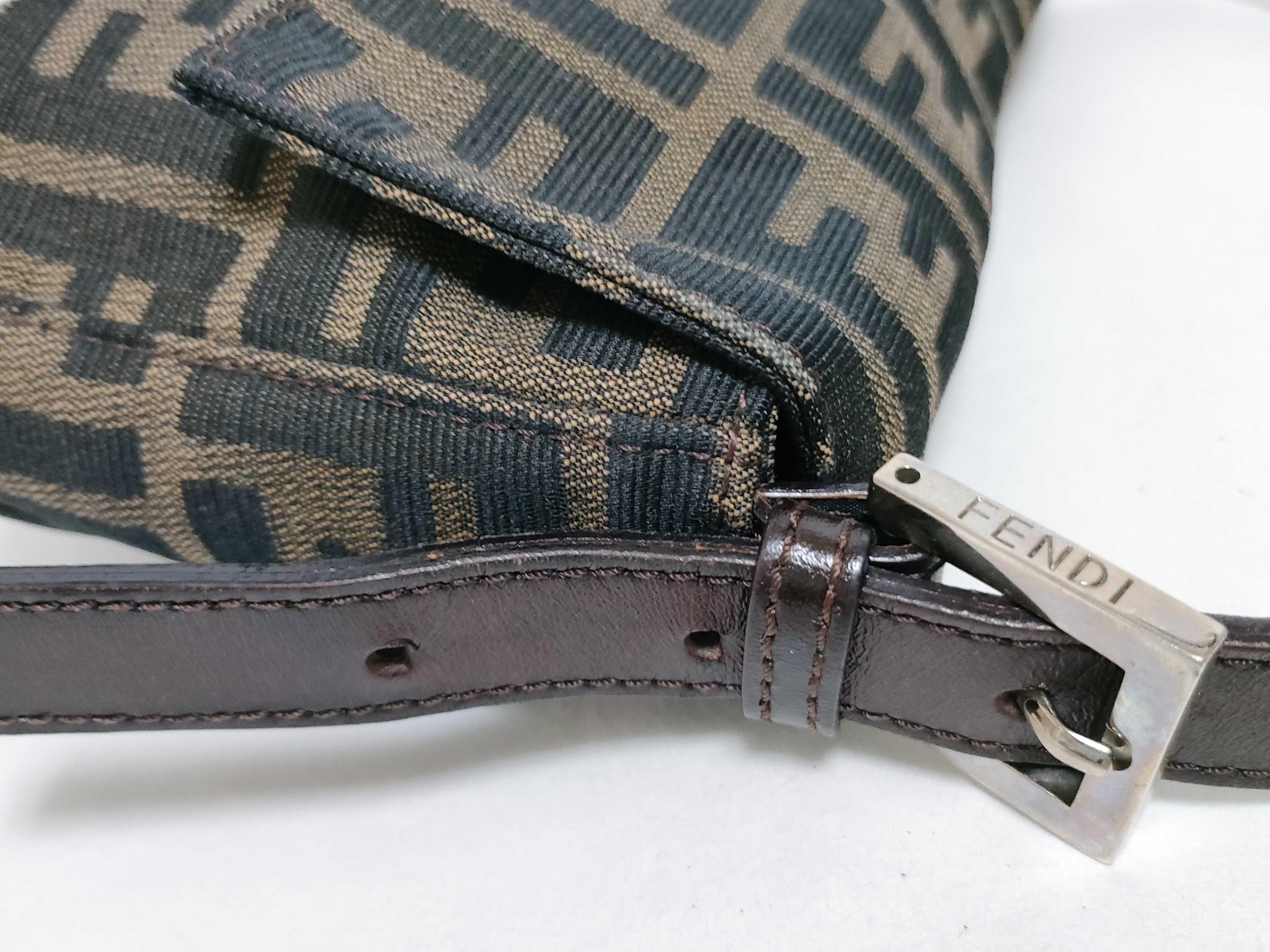 Zucca pattern Fendi Mamma Bucket Zucca Shoulder Bag — view 5