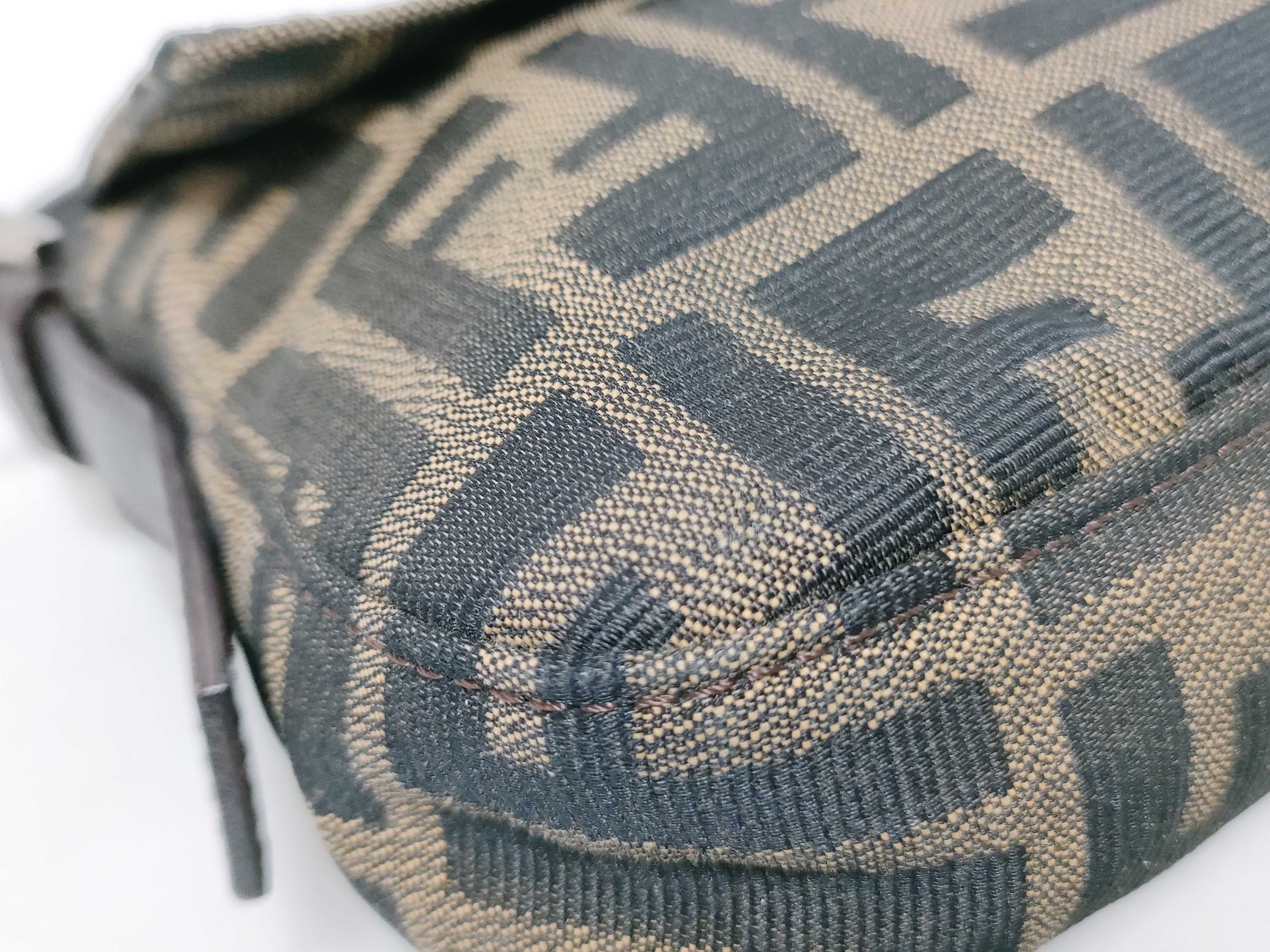 Zucca pattern Fendi Mamma Bucket Zucca Shoulder Bag — view 6