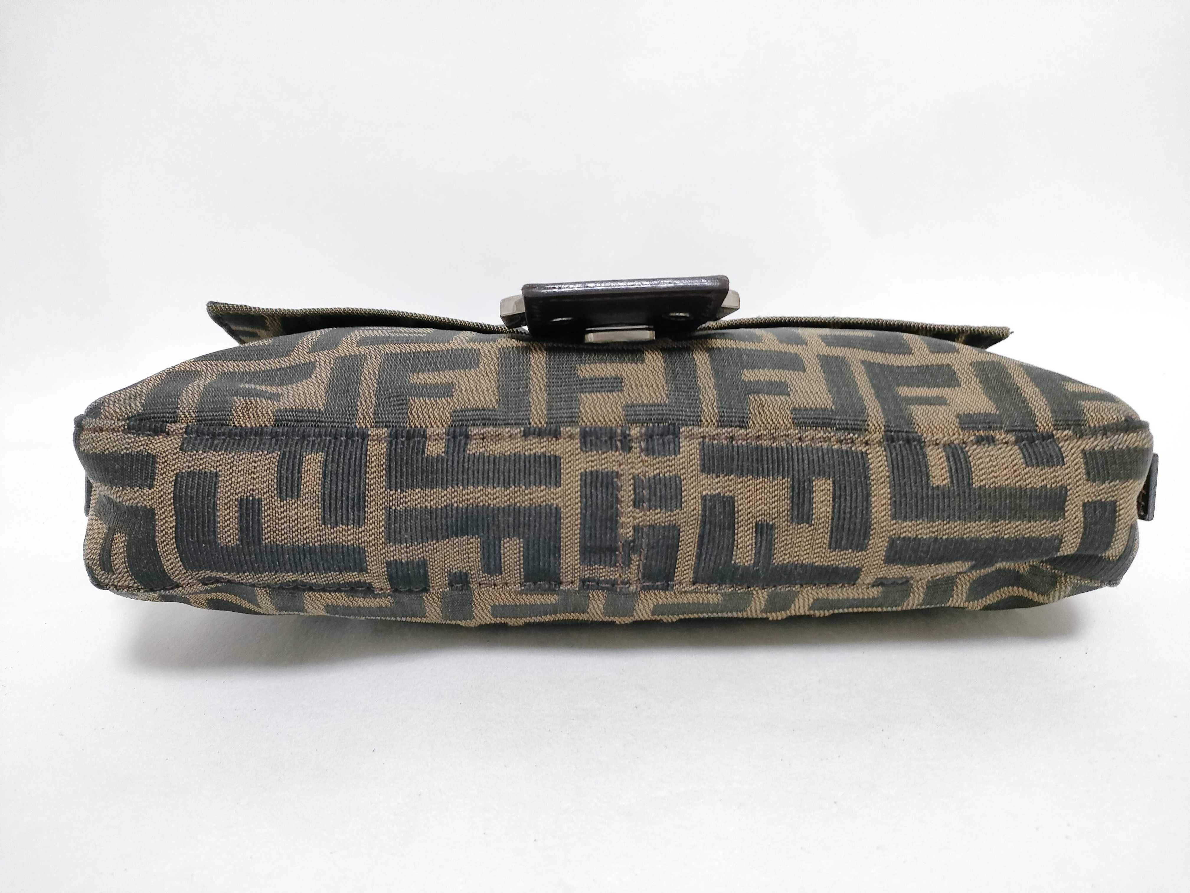 Zucca pattern Fendi Mamma Bucket Zucca Shoulder Bag — view 7