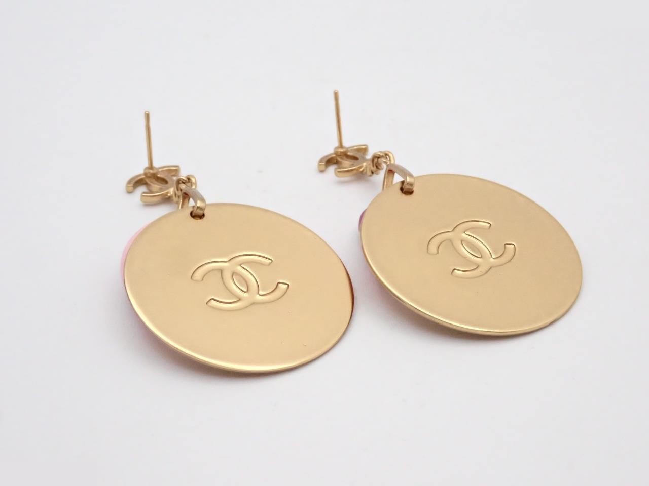 Coco Mark Swing Earrings 01A (with box) — view 2