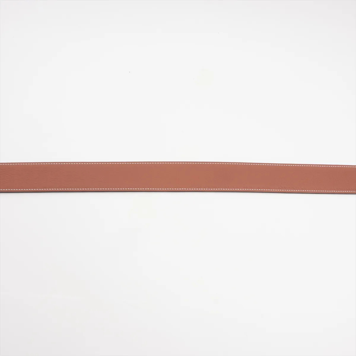H d'Ancre W:2024 Belt, Size 80, Box Calf x Togo Leather, Black x Gold. Shows signs of wear including — view 4