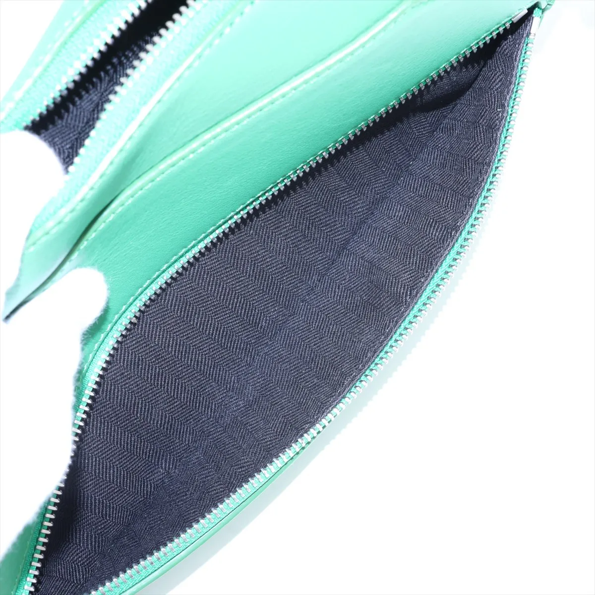 Convertible Sling Leather Waist Pouch, Green — view 7