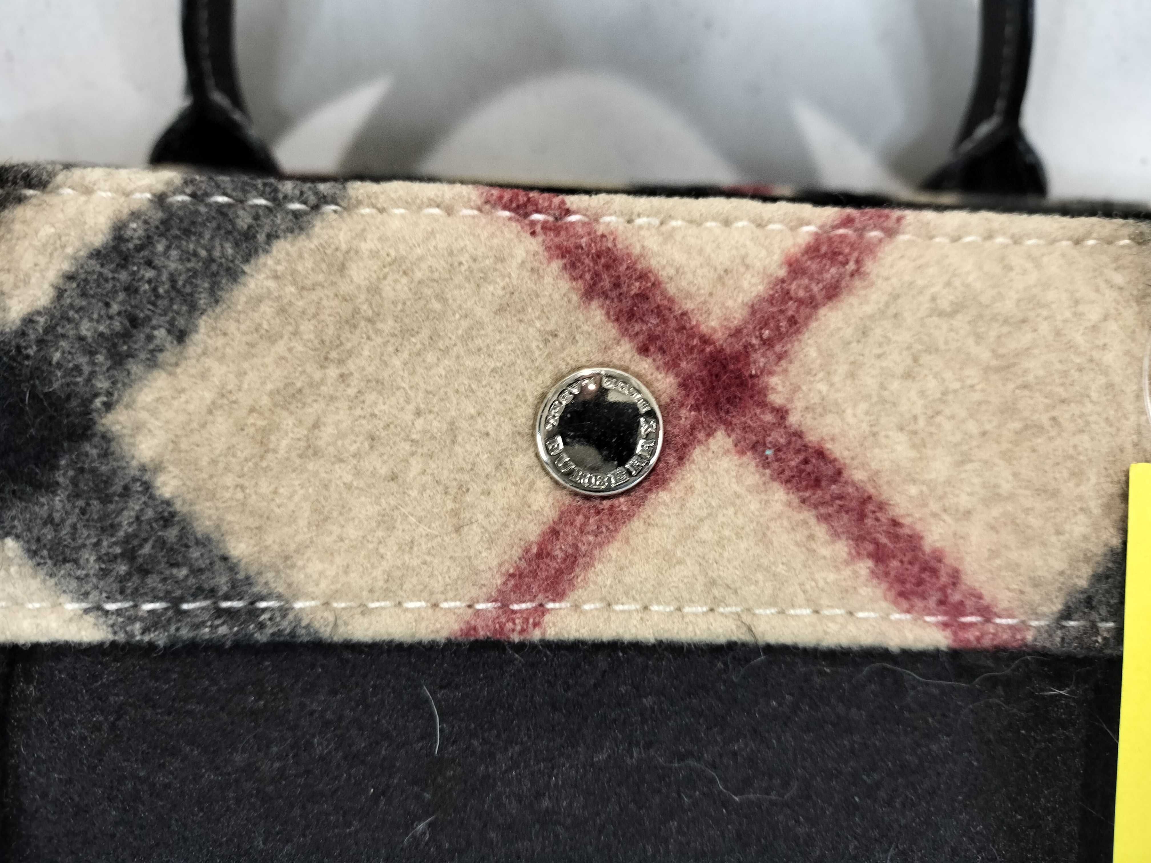 Blue Label Nova Check Wool Handbag — view 2
