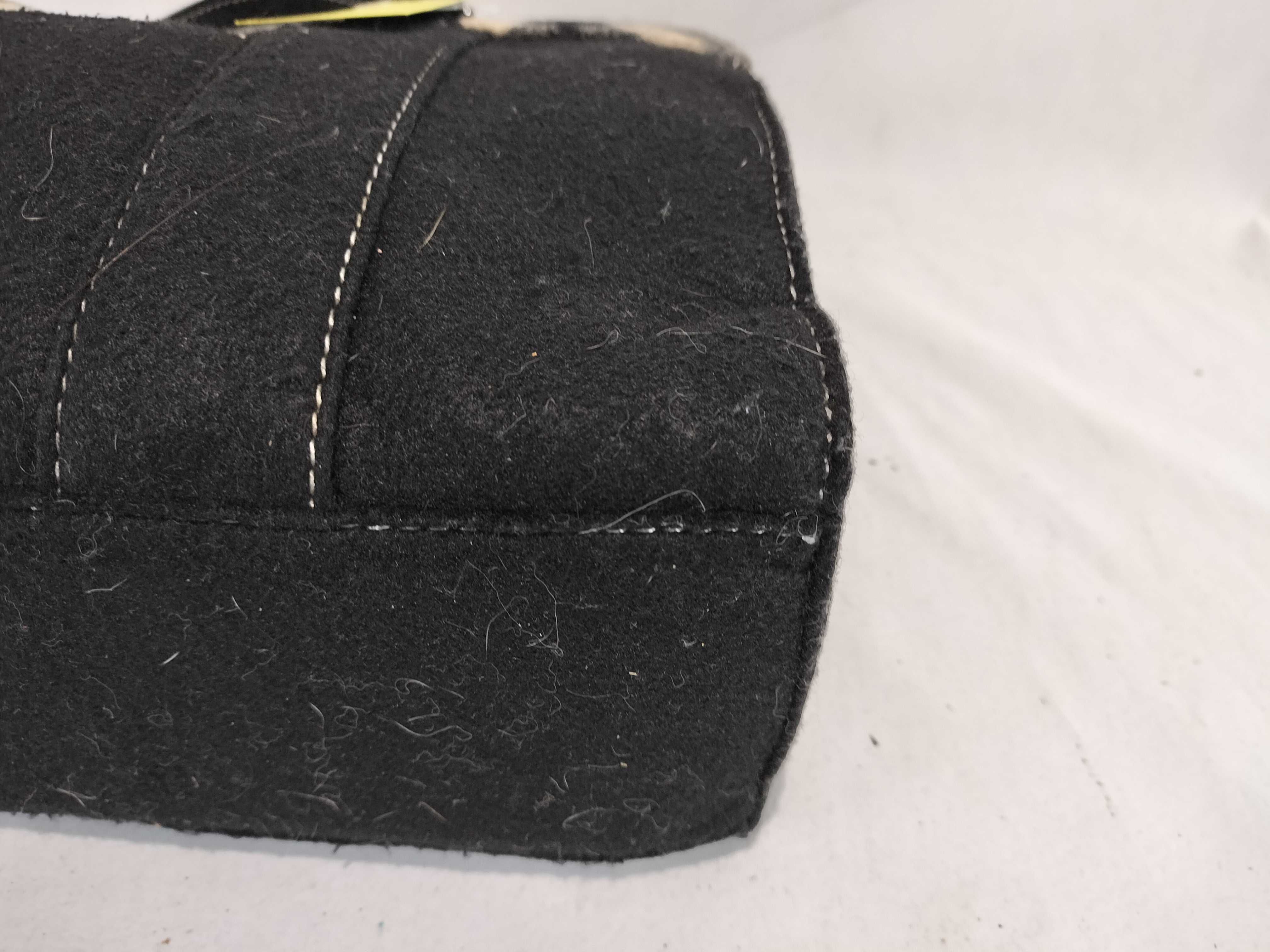 Blue Label Nova Check Wool Handbag — view 7