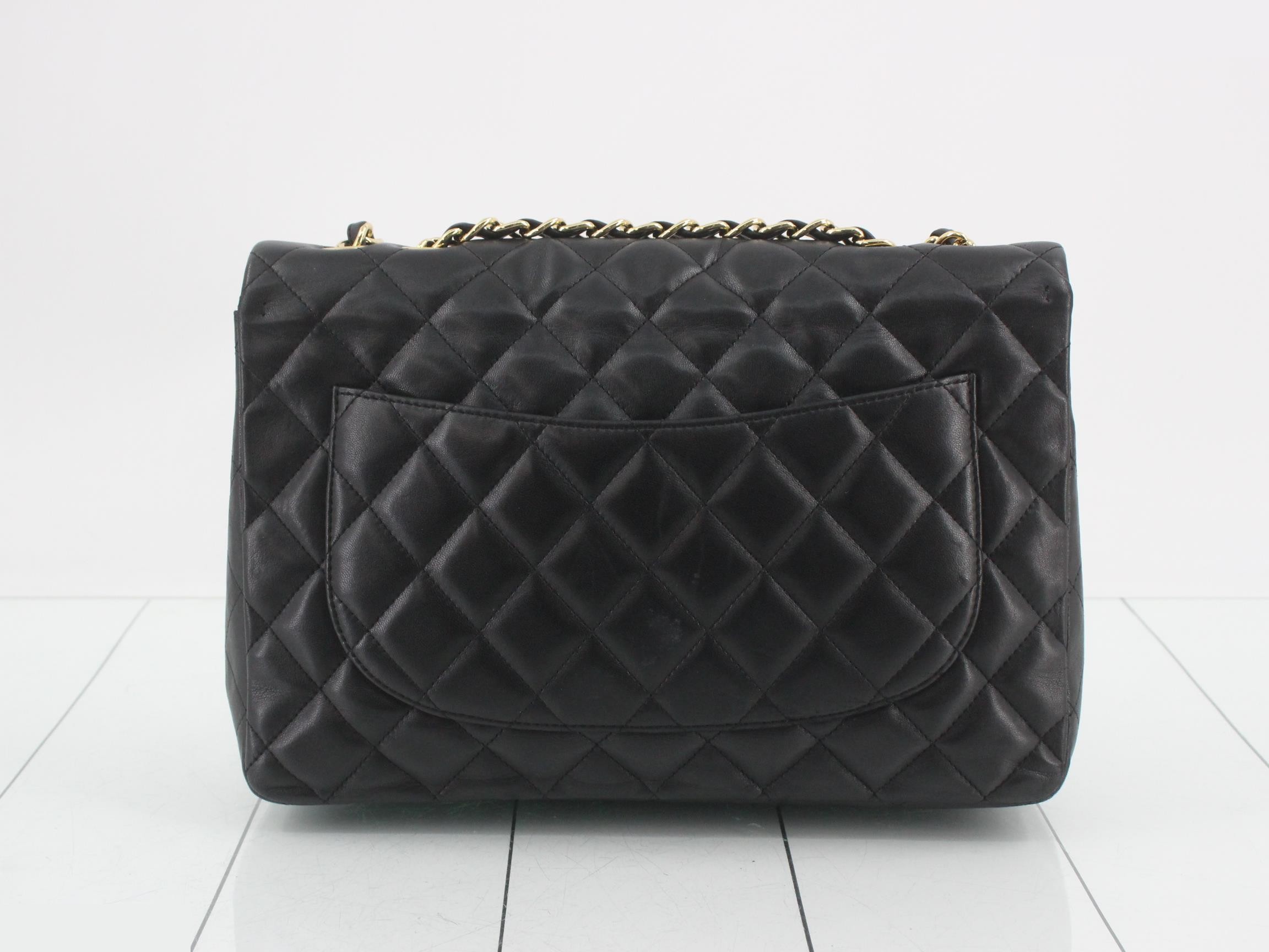 Large Matelassé 30 Lambskin Turnlock Double Chain Shoulder Bag — view 2