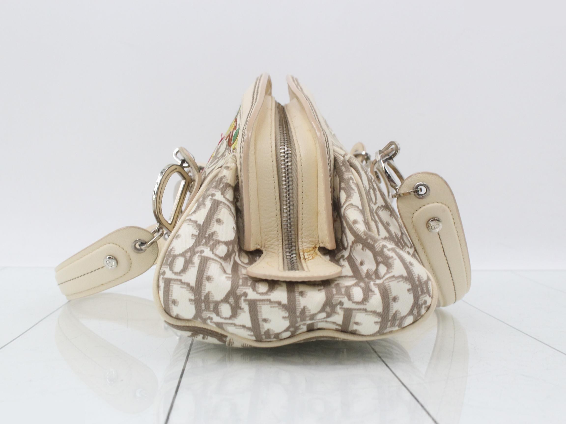 Trotter Flower Embroidered Shoulder Bag — view 3