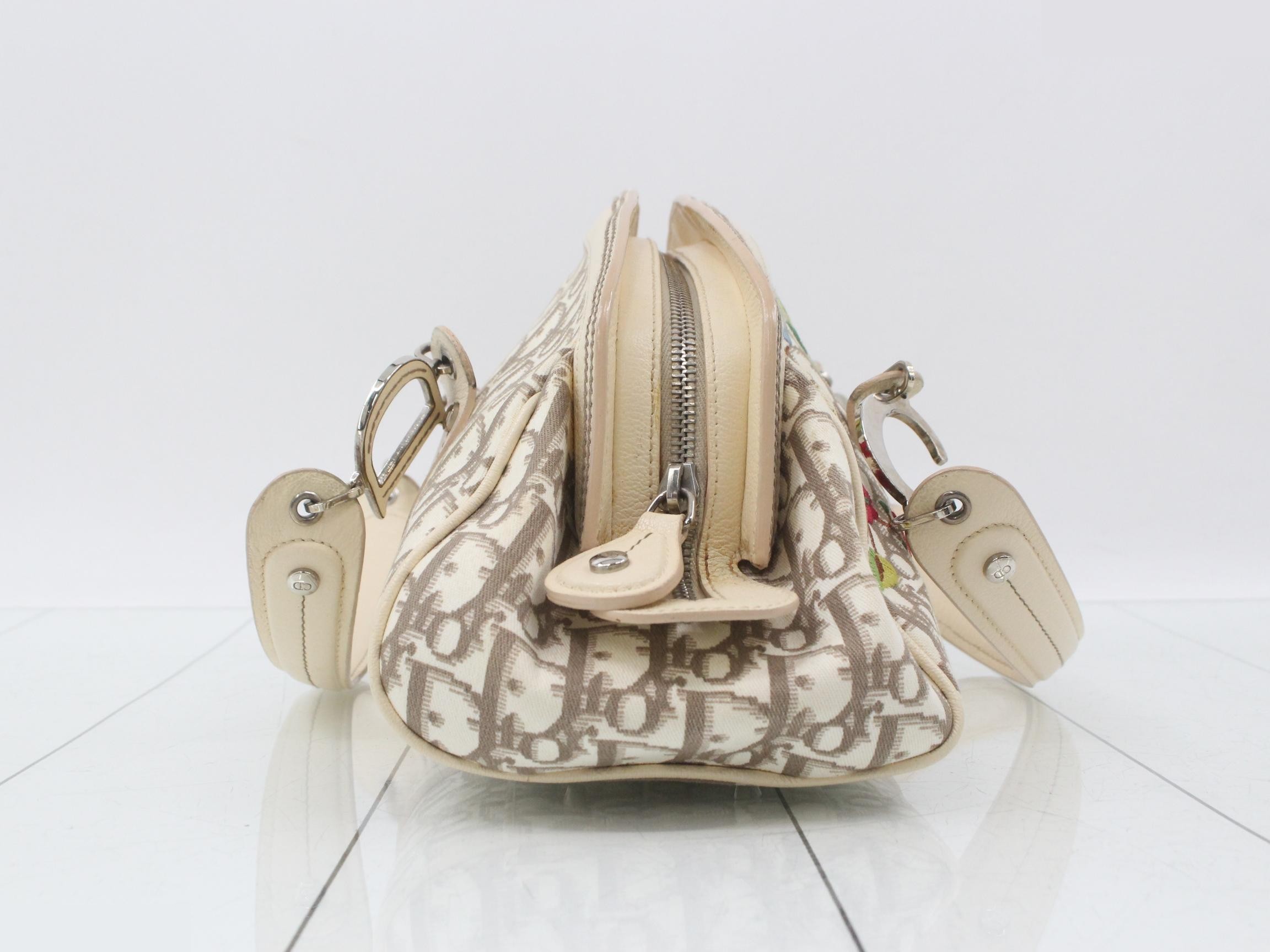 Trotter Flower Embroidered Shoulder Bag — view 4