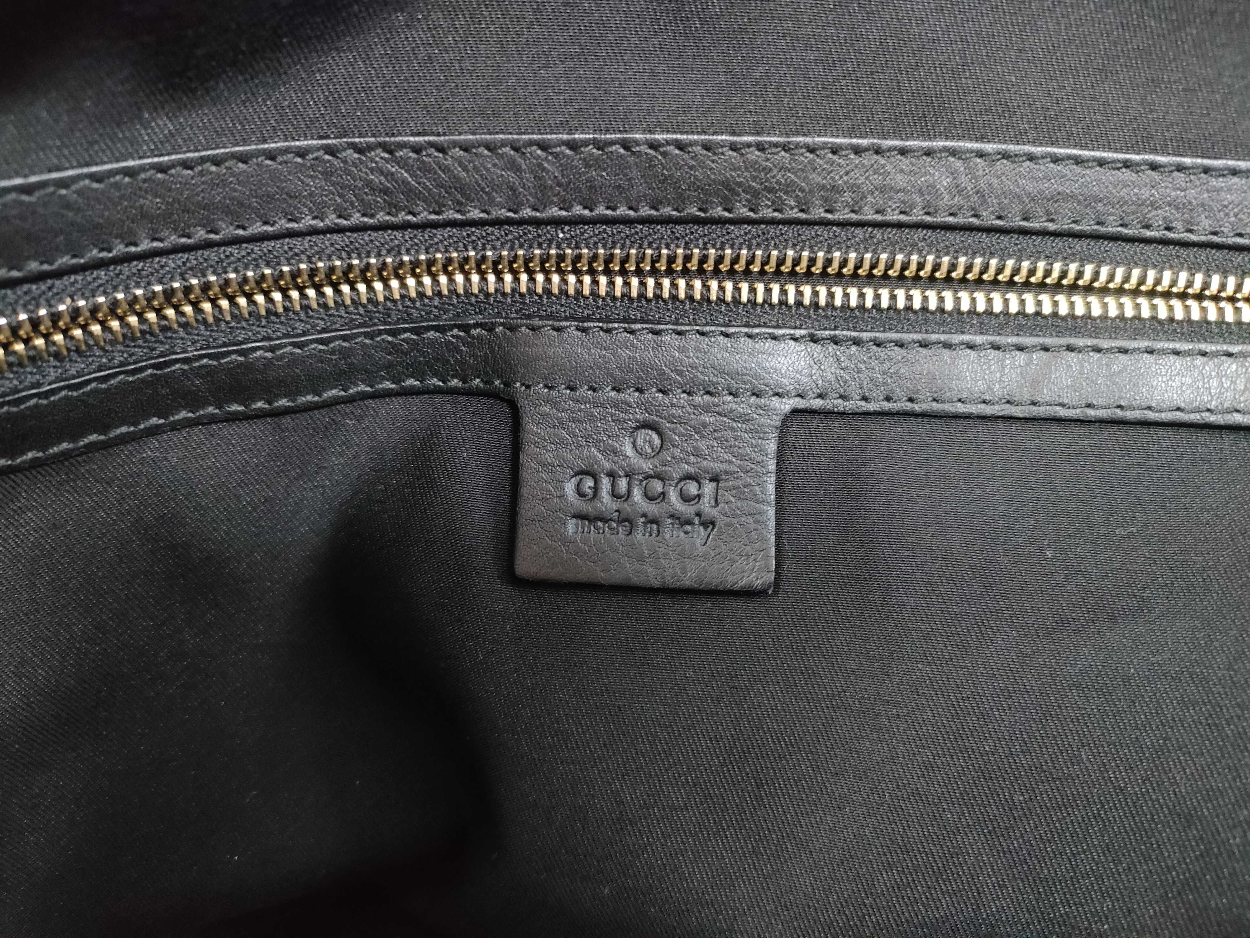 189847 Leather Handbag, Black — view 11