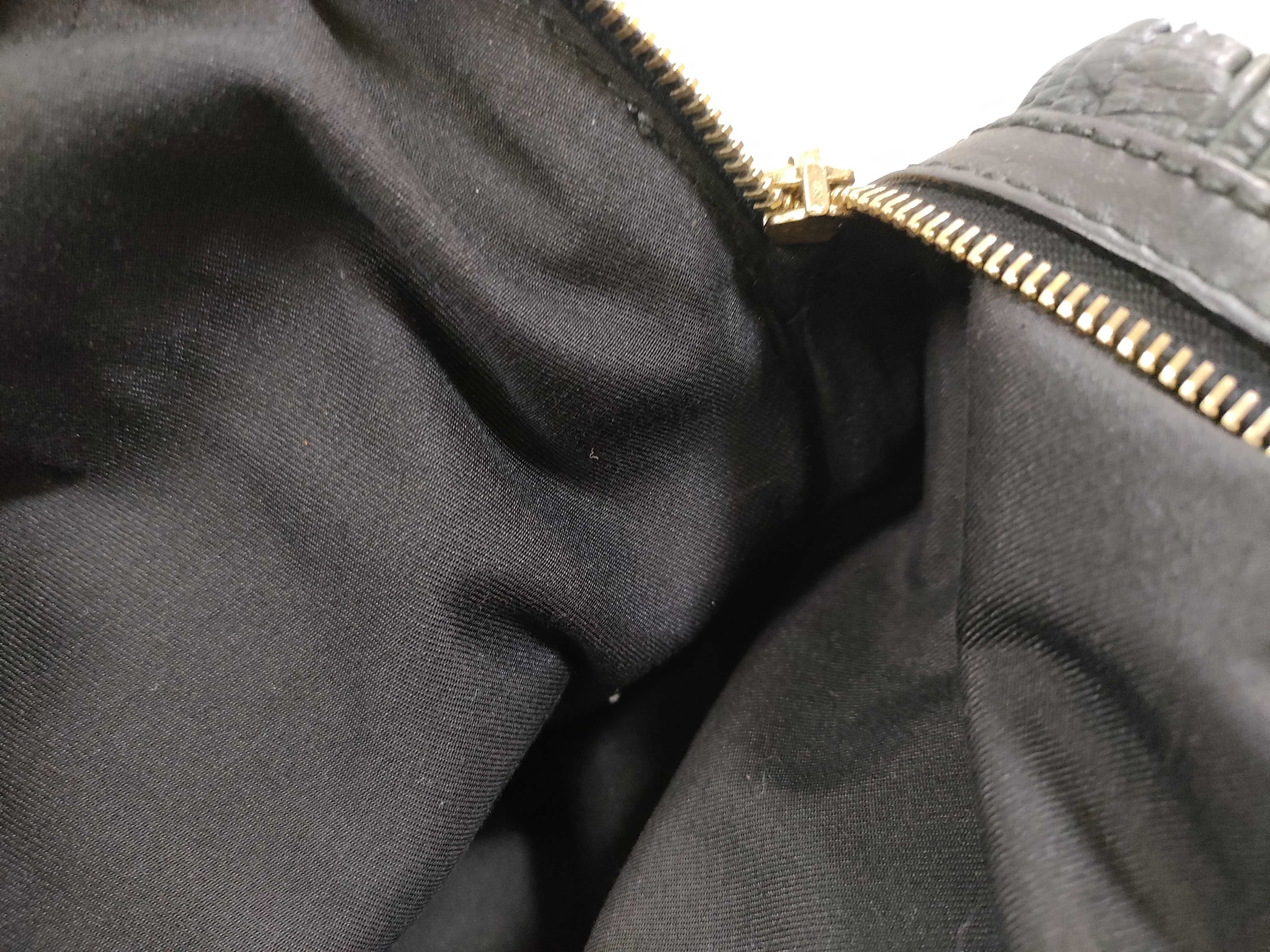189847 Leather Handbag, Black — view 13