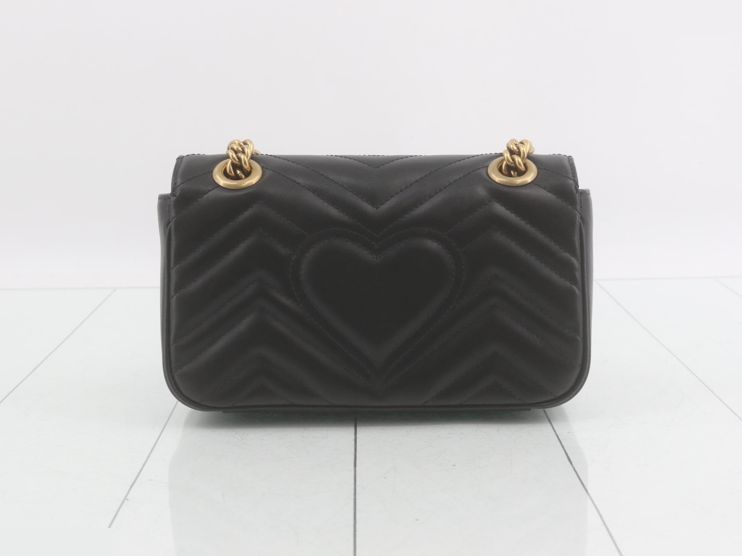 Unused, stored item: GG Marmont Small Chain Shoulder Bag — view 2