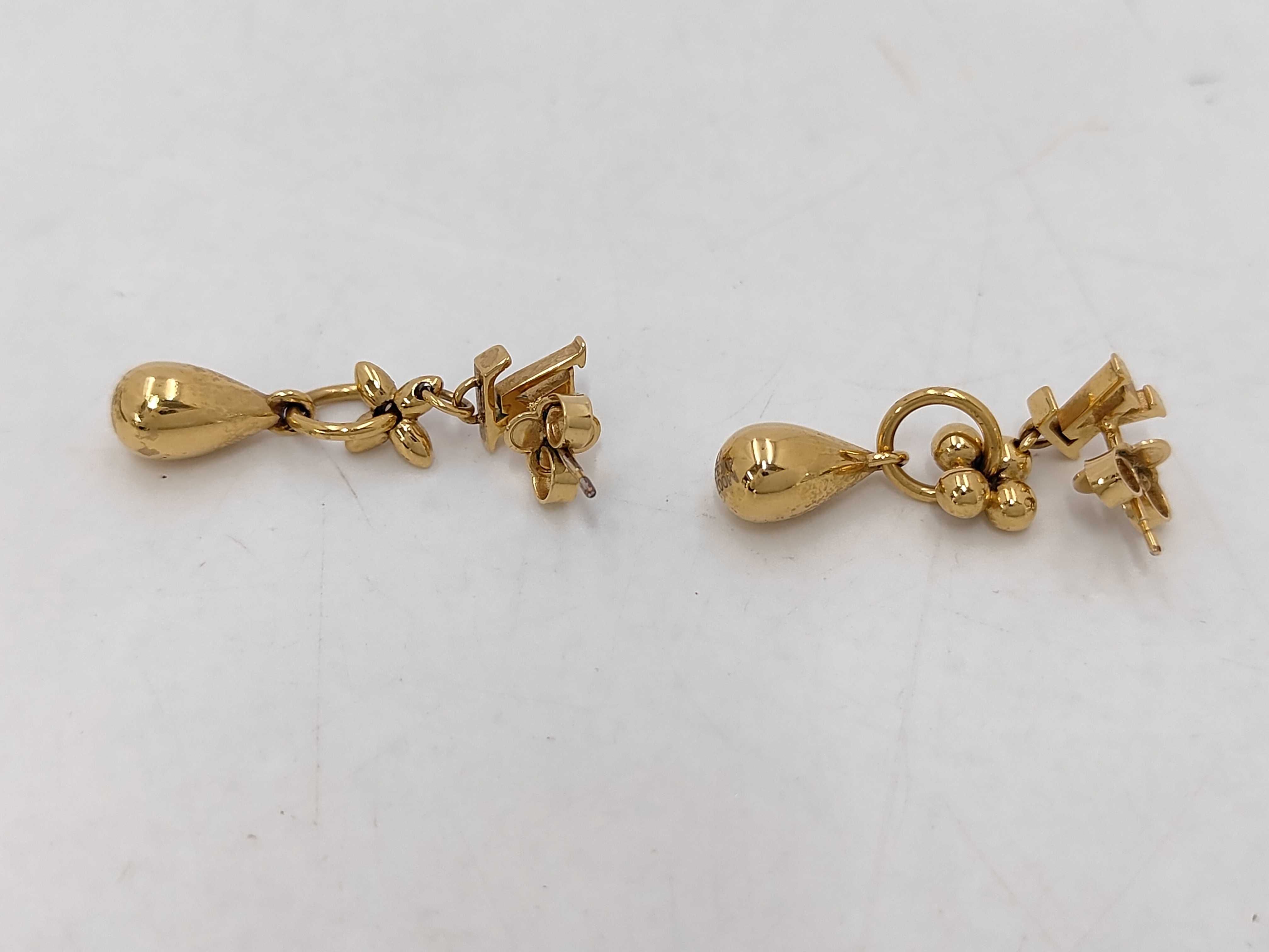 Bouclédreilles LV Flowergram Gold Earrings — view 3