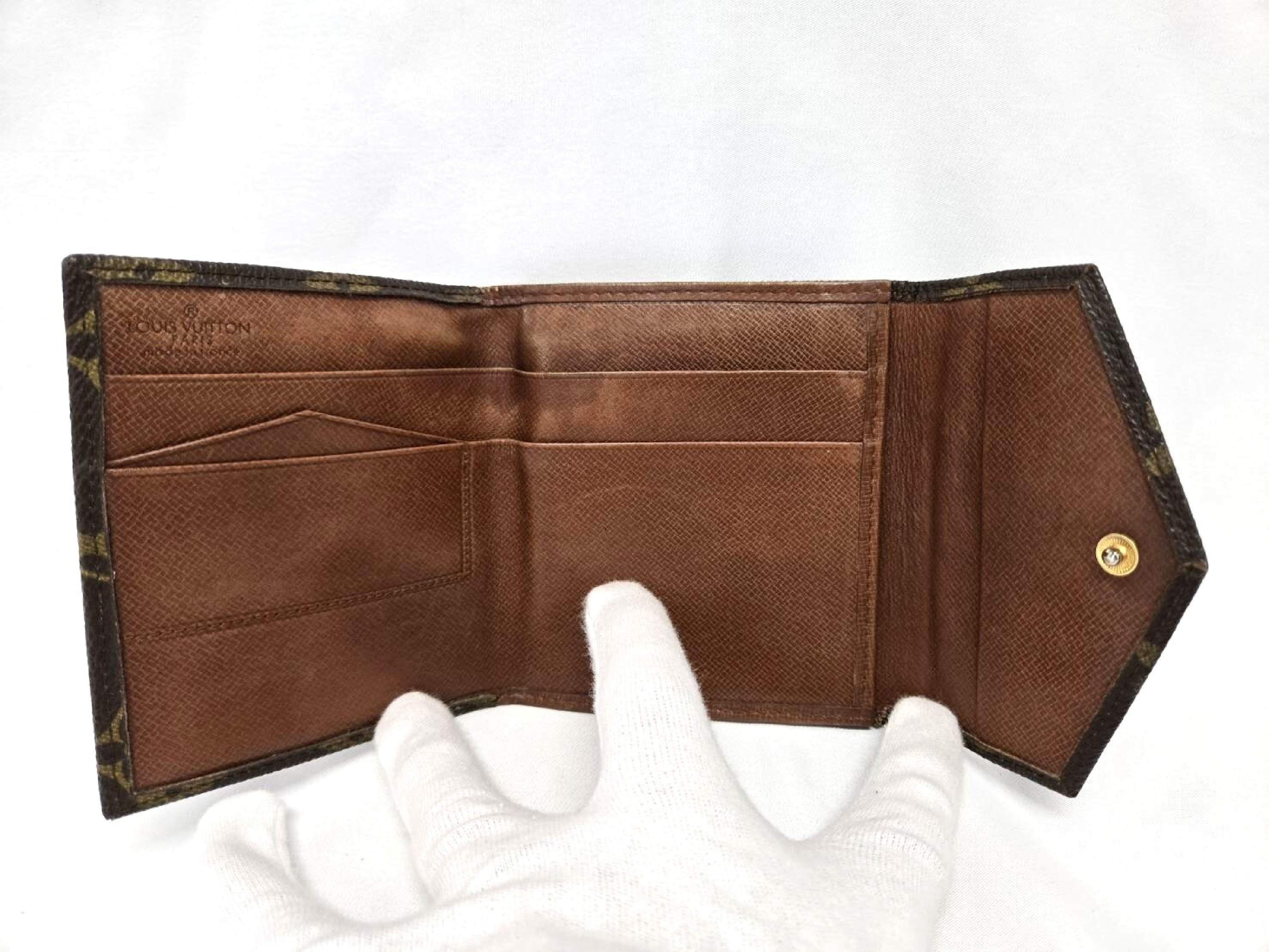 Monogram Double Snap Wallet — view 7