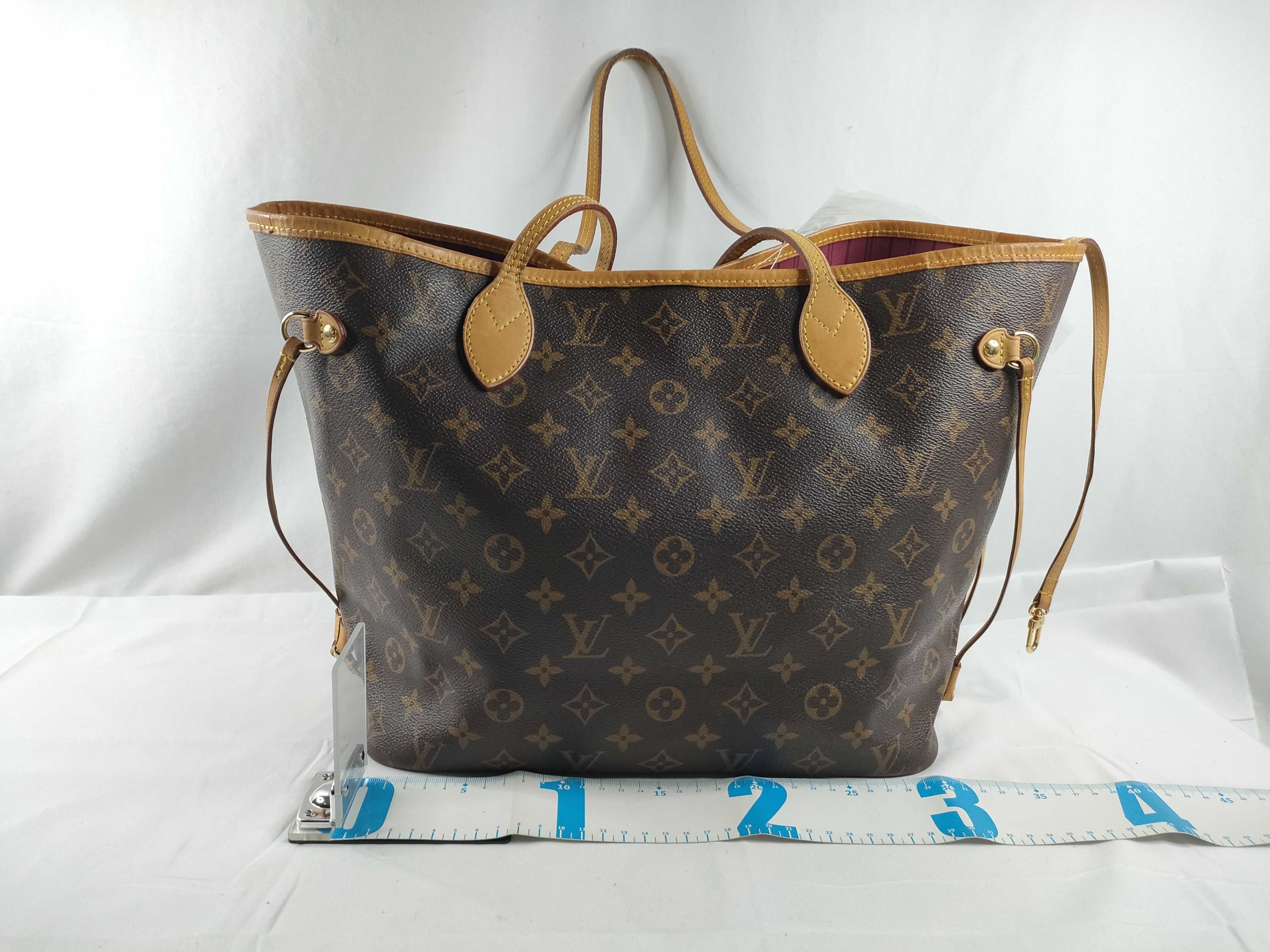 Monogram LV Monogram Neverfull MM M41178 CA2134 Pouch New Tote Bag — view 2