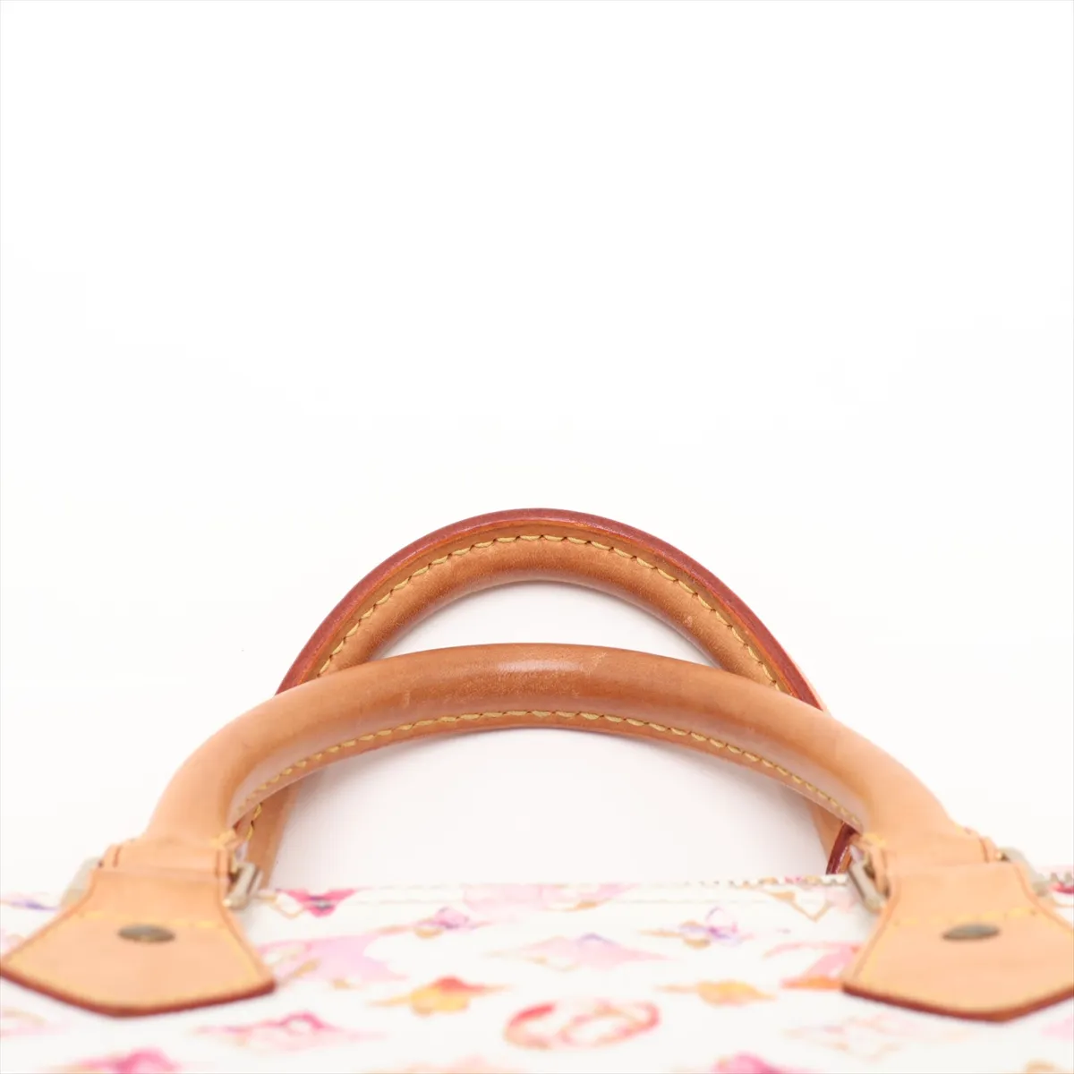 Monogram Watercolor Speedy 35 M95752 SP1068 White x Pink — view 6