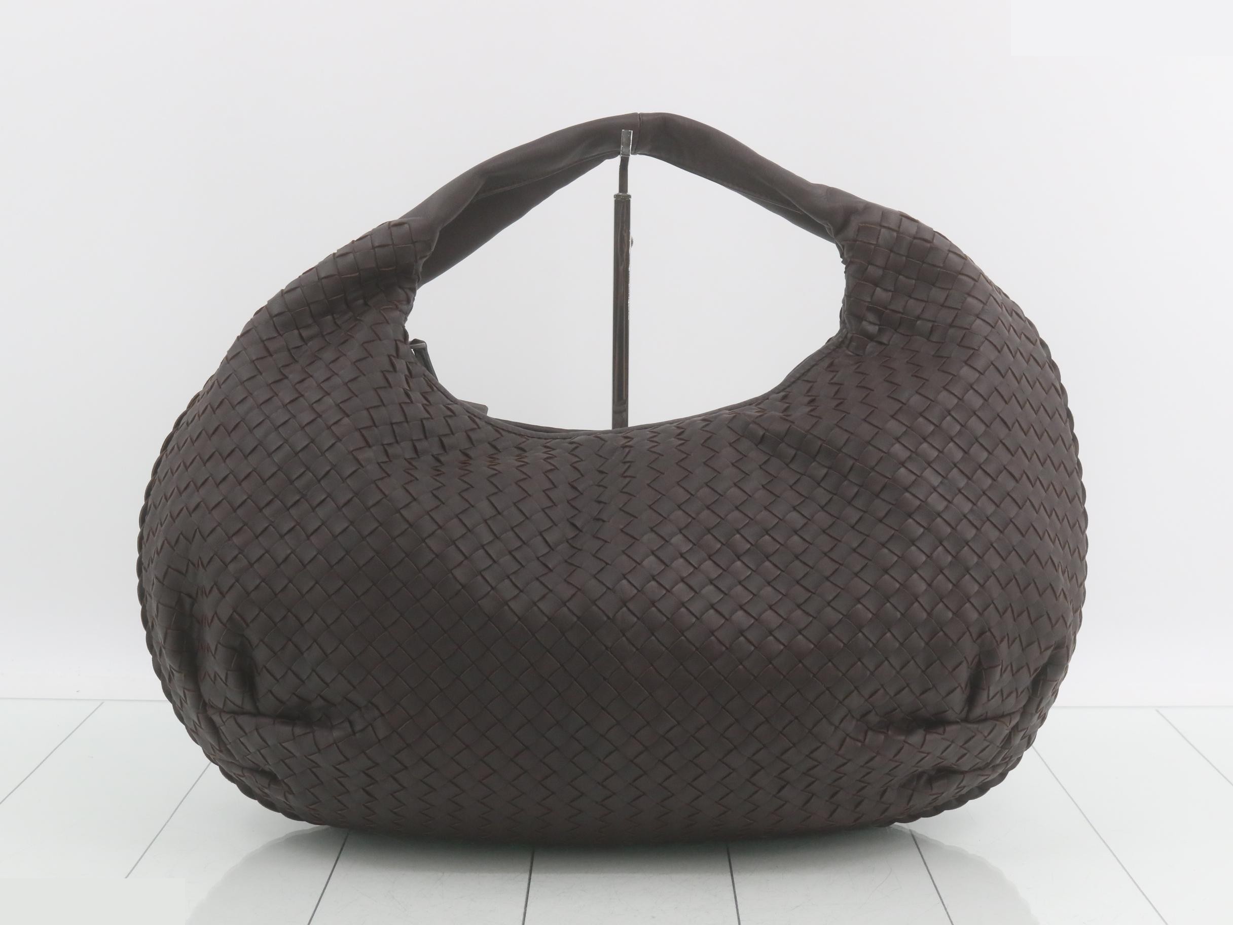 One-shoulder bag, leather, brown, new model.