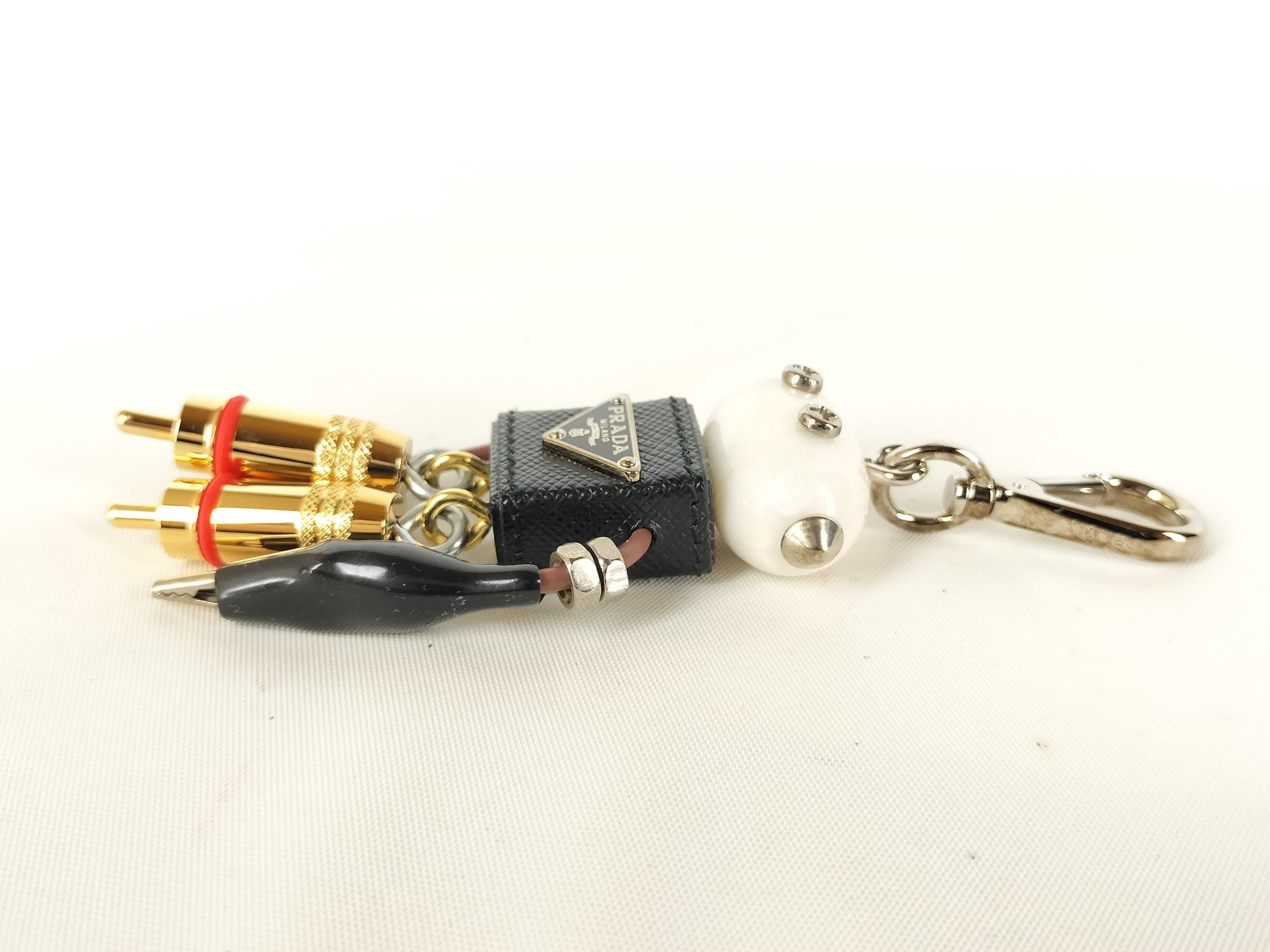 Robot Saffiano Keychain and other accessories — view 3