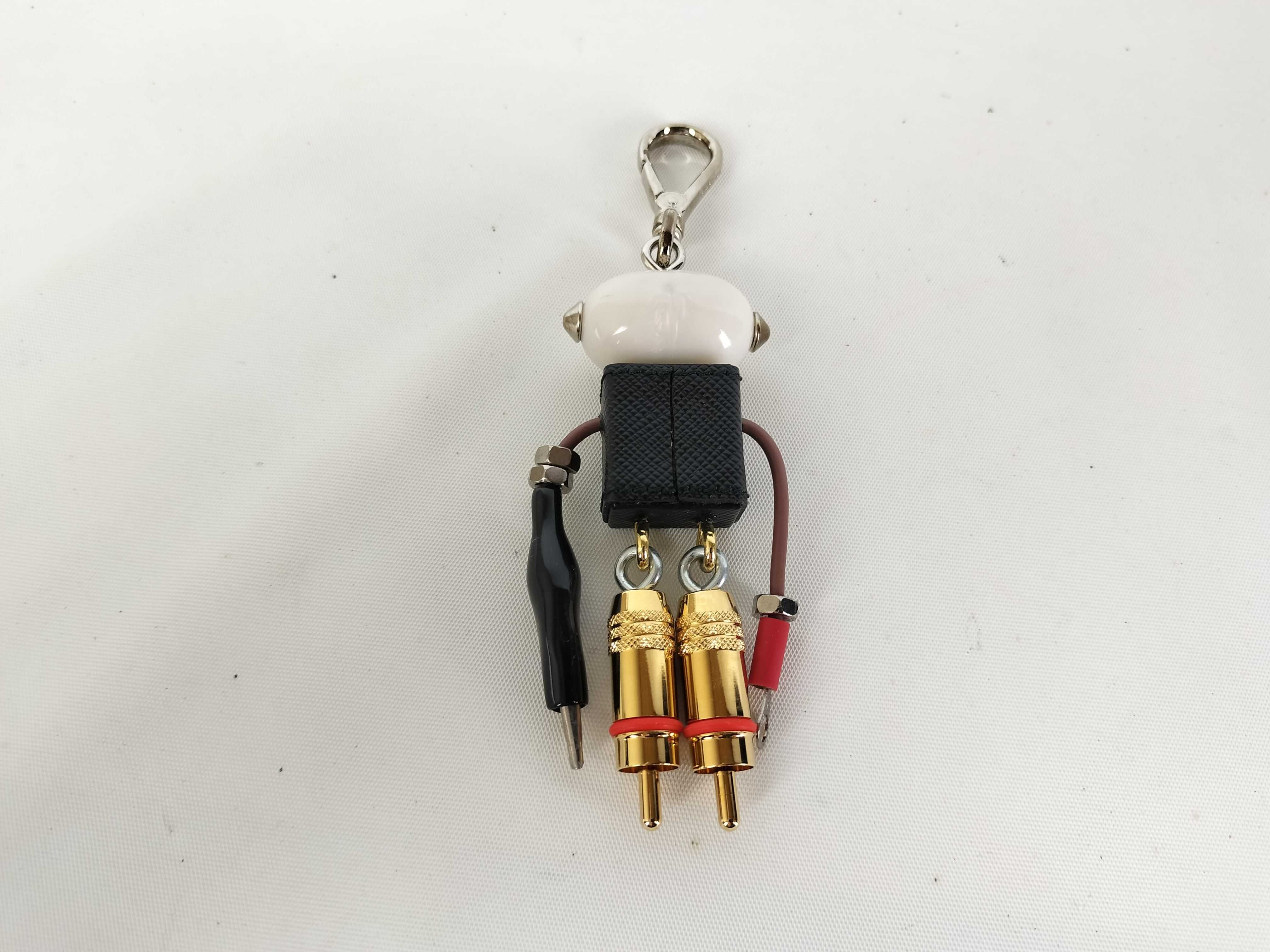 Robot Saffiano Keychain and other accessories — view 5