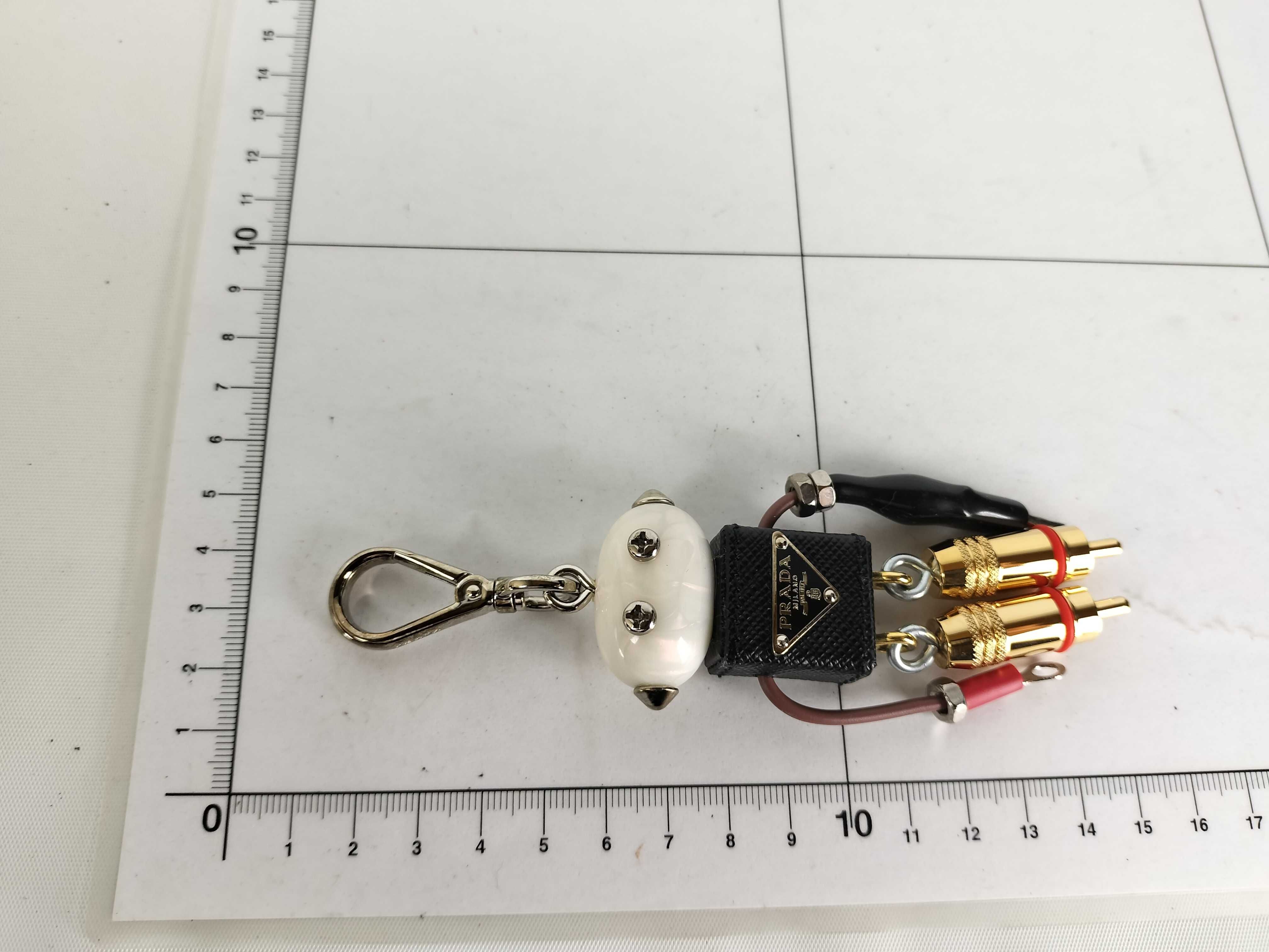 Robot Saffiano Keychain and other accessories — view 7