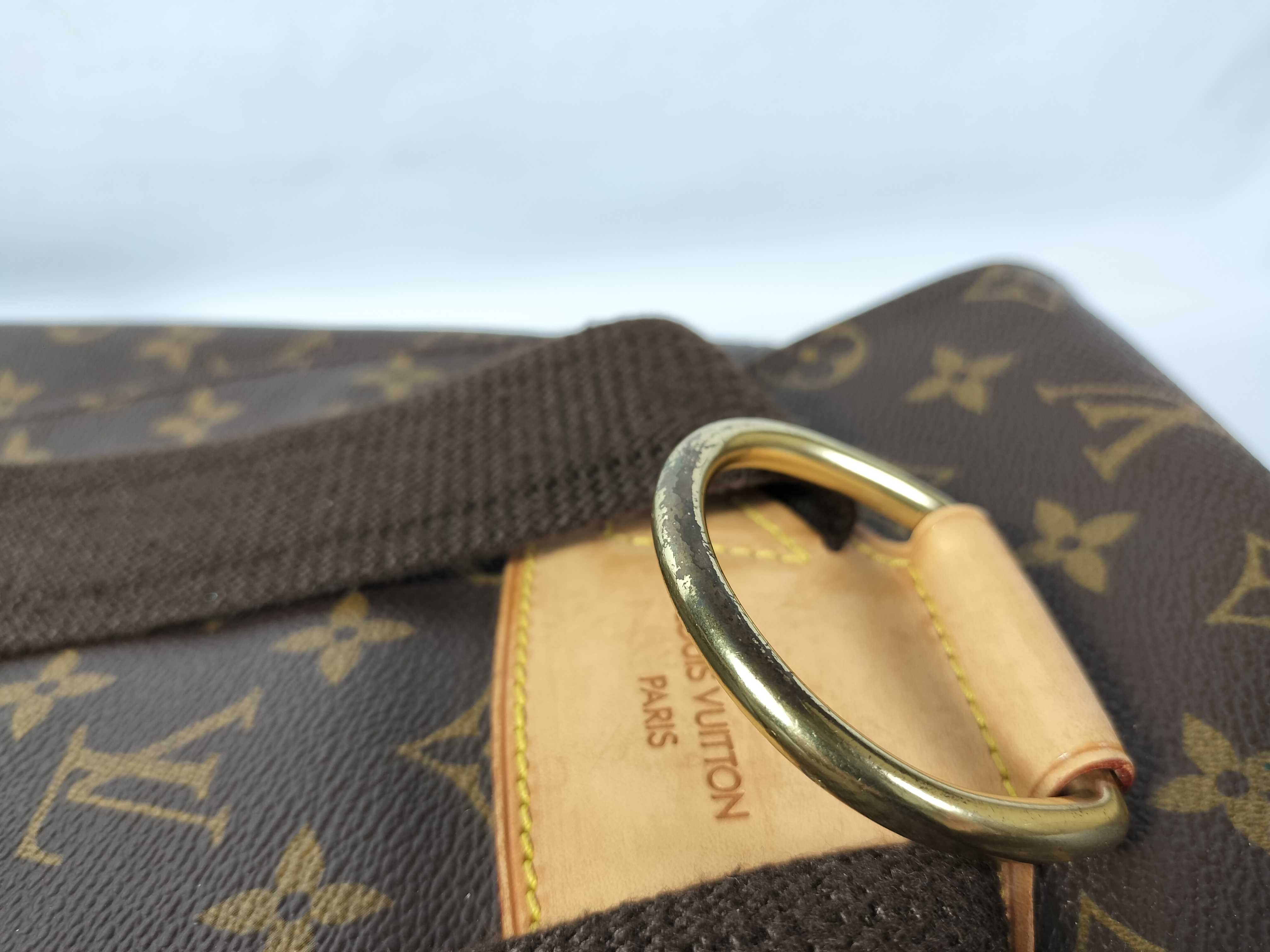 Monogram Louis Vuitton Montsouris GM M51135 Monogram Bag Backpack — view 12
