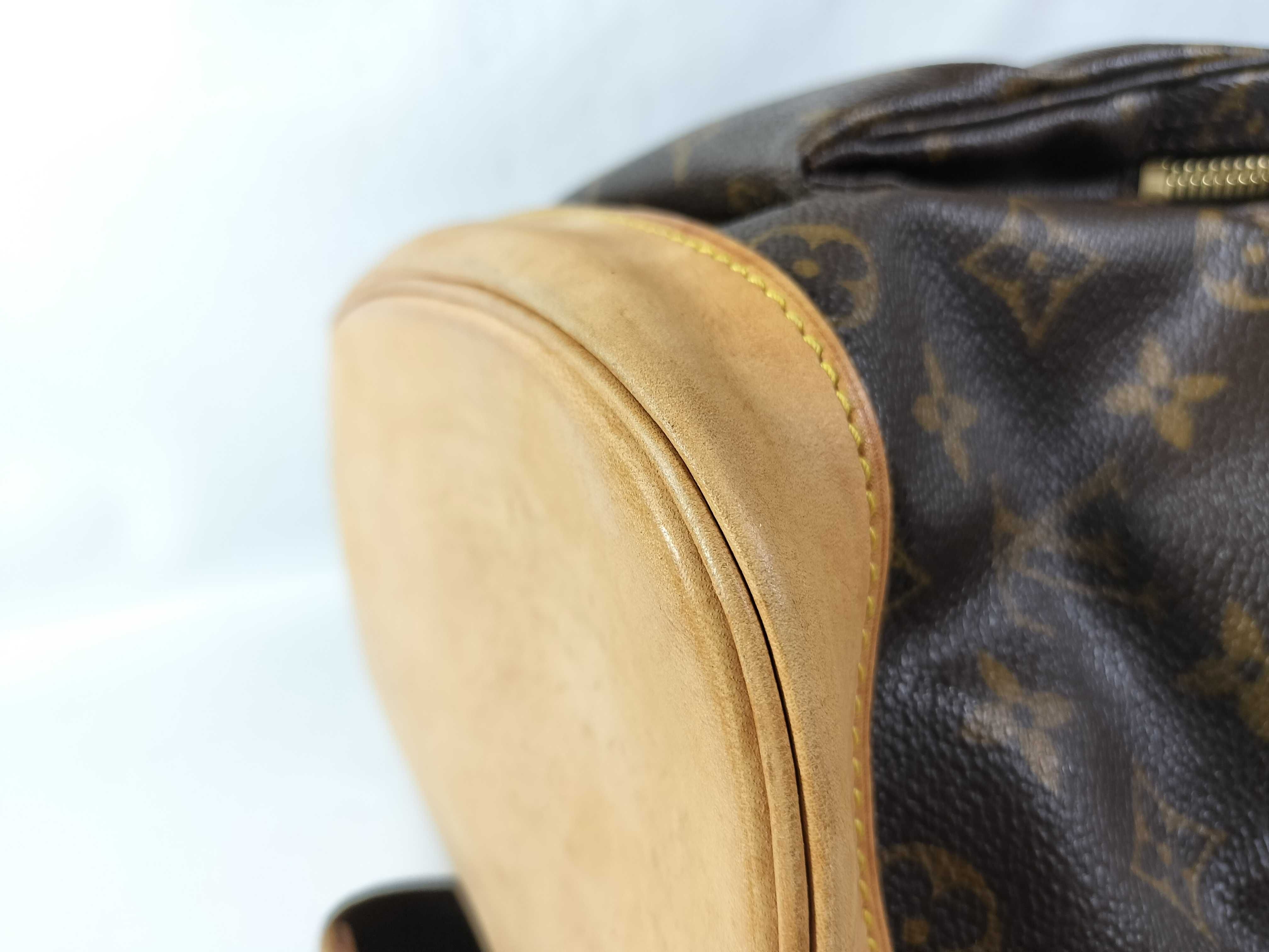 Monogram Louis Vuitton Montsouris GM M51135 Monogram Bag Backpack — view 6