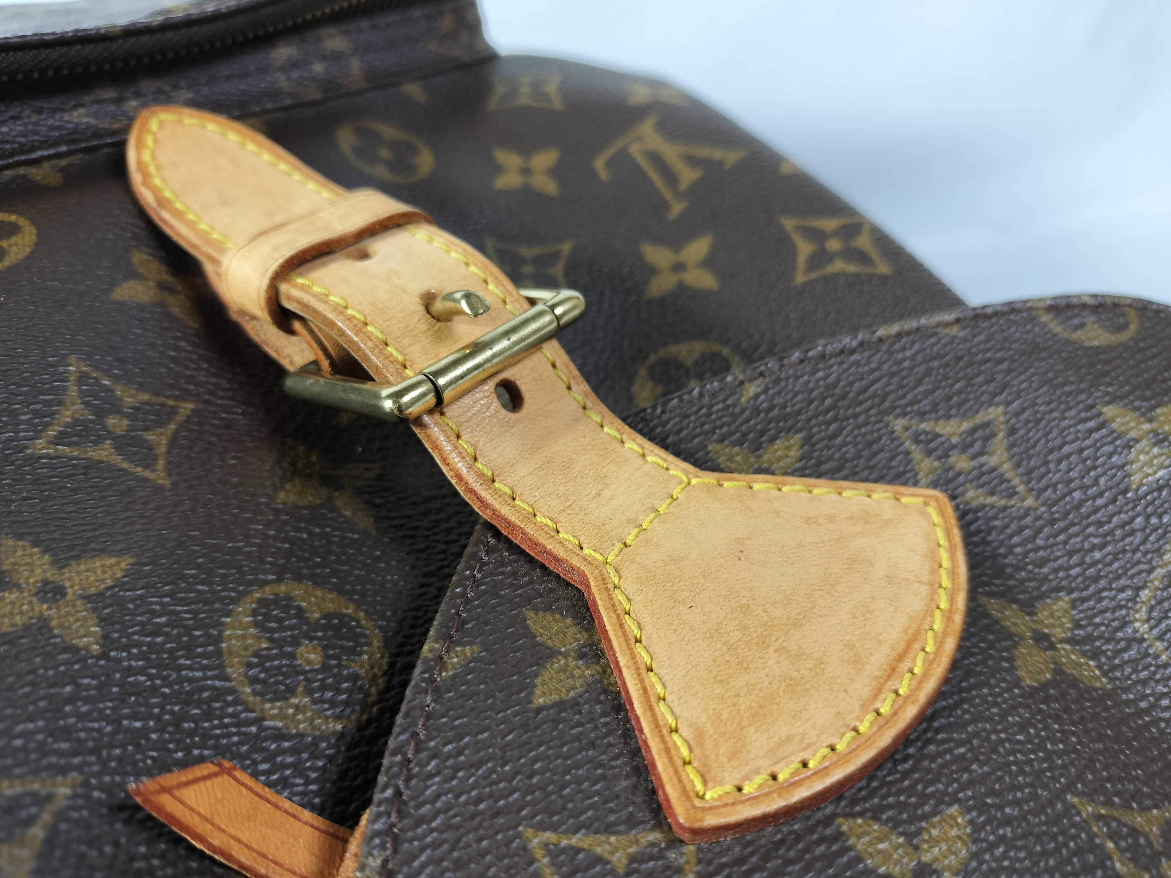 Monogram Louis Vuitton Montsouris GM M51135 Monogram Bag Backpack — view 7