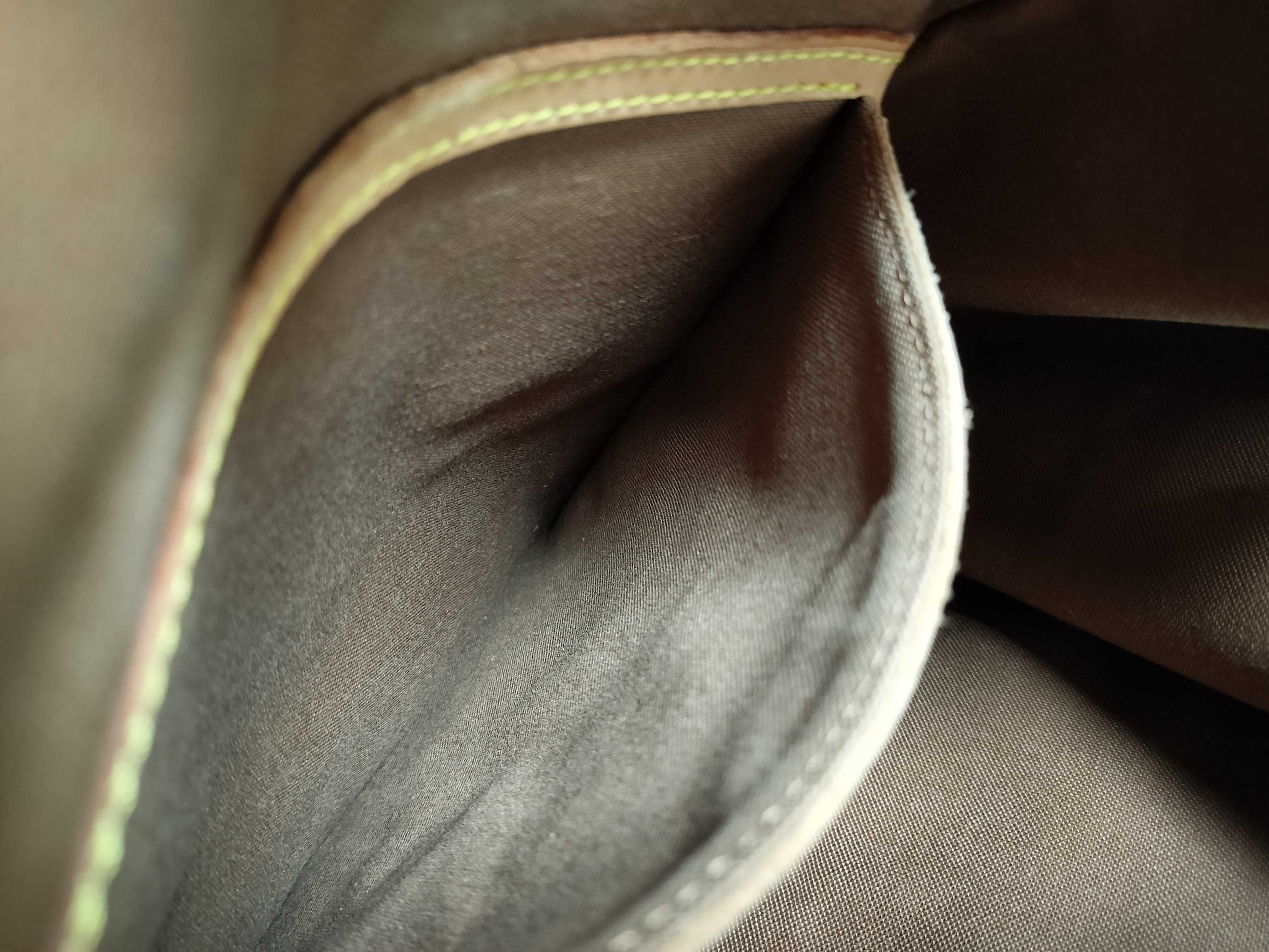 Monogram Louis Vuitton Montsouris GM M51135 Monogram Bag Backpack — view 10